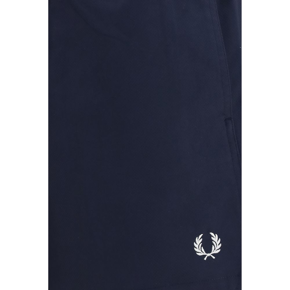 Fred Perry Blue Recycled Polyester Men's Clothing