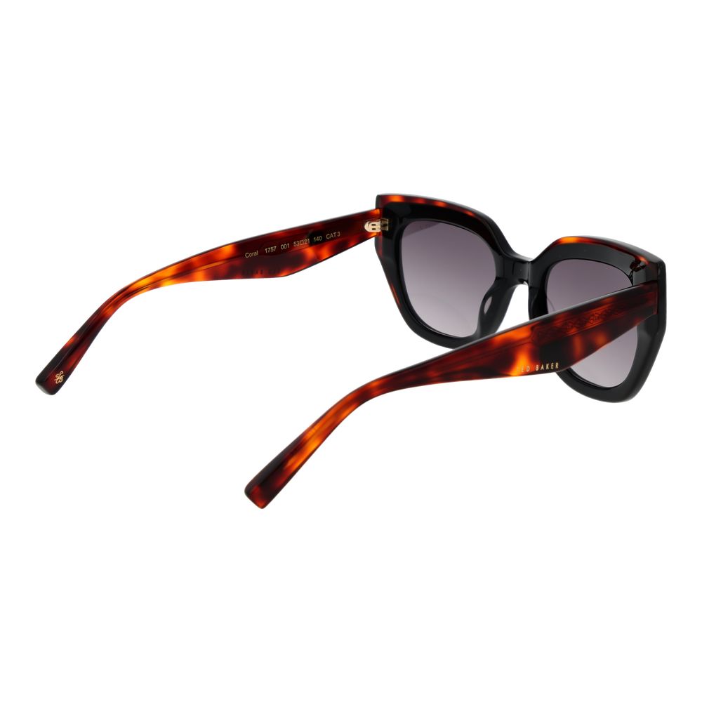 Ted Baker Black Acetate Women's Sunglasses