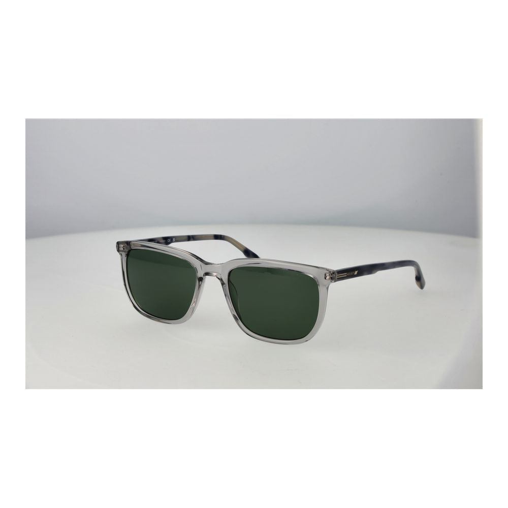 Hackett Gray Acetate Men's Sunglasses