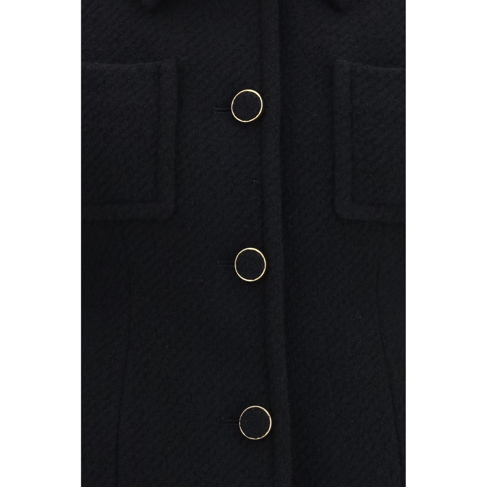 Chloé Black Wool Oves Aries Women's Blazer