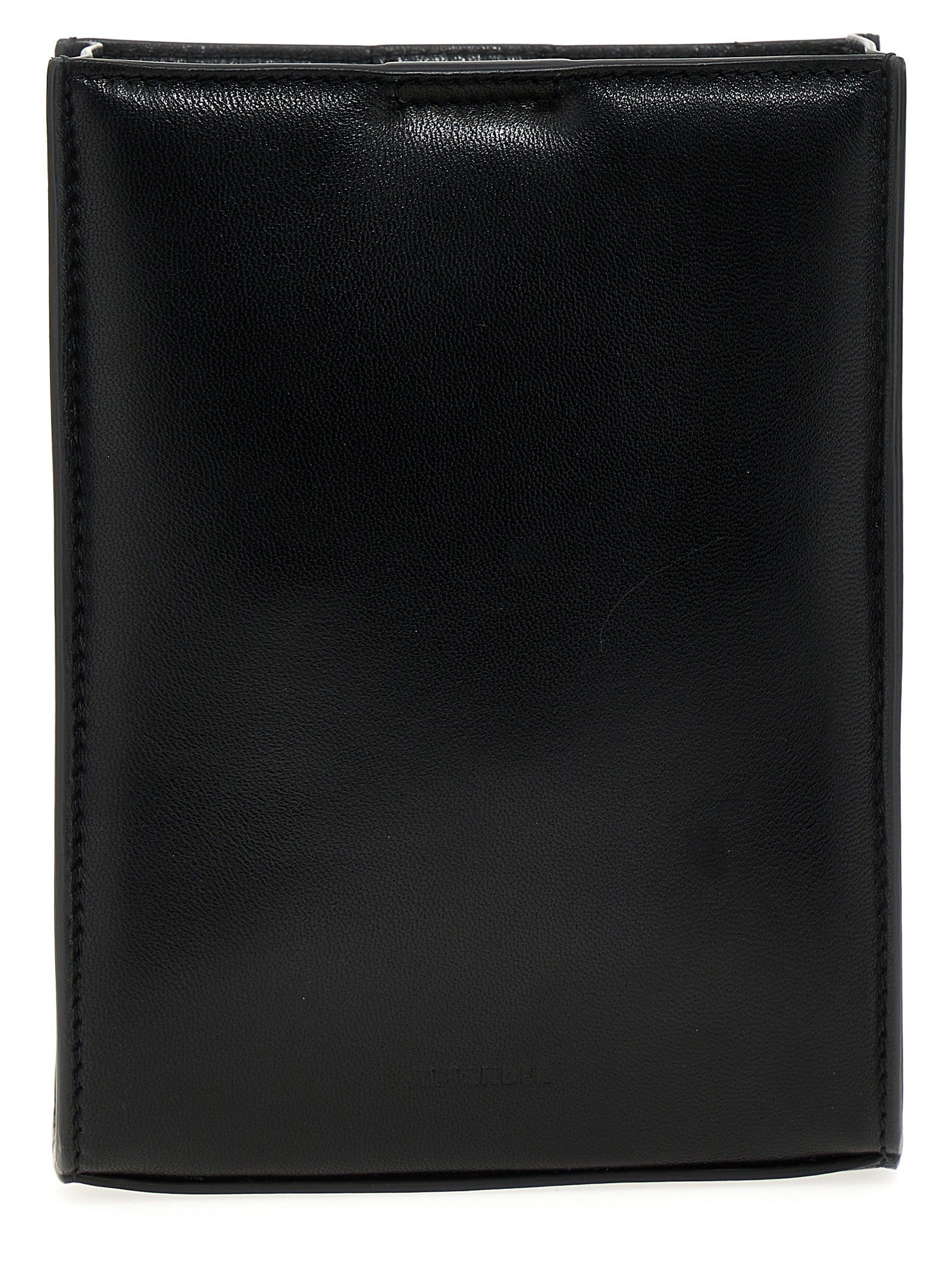 Jil Sander Black Calfskin Crossbody Women's Bag