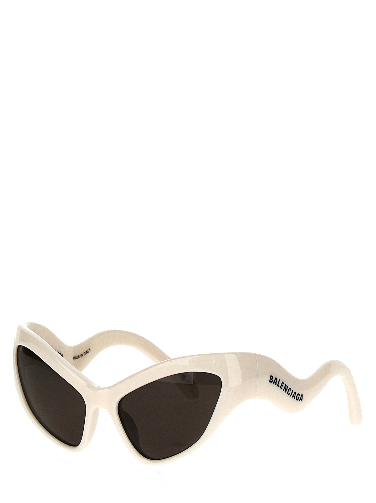 Balenciaga White Nylon  Sunglasses