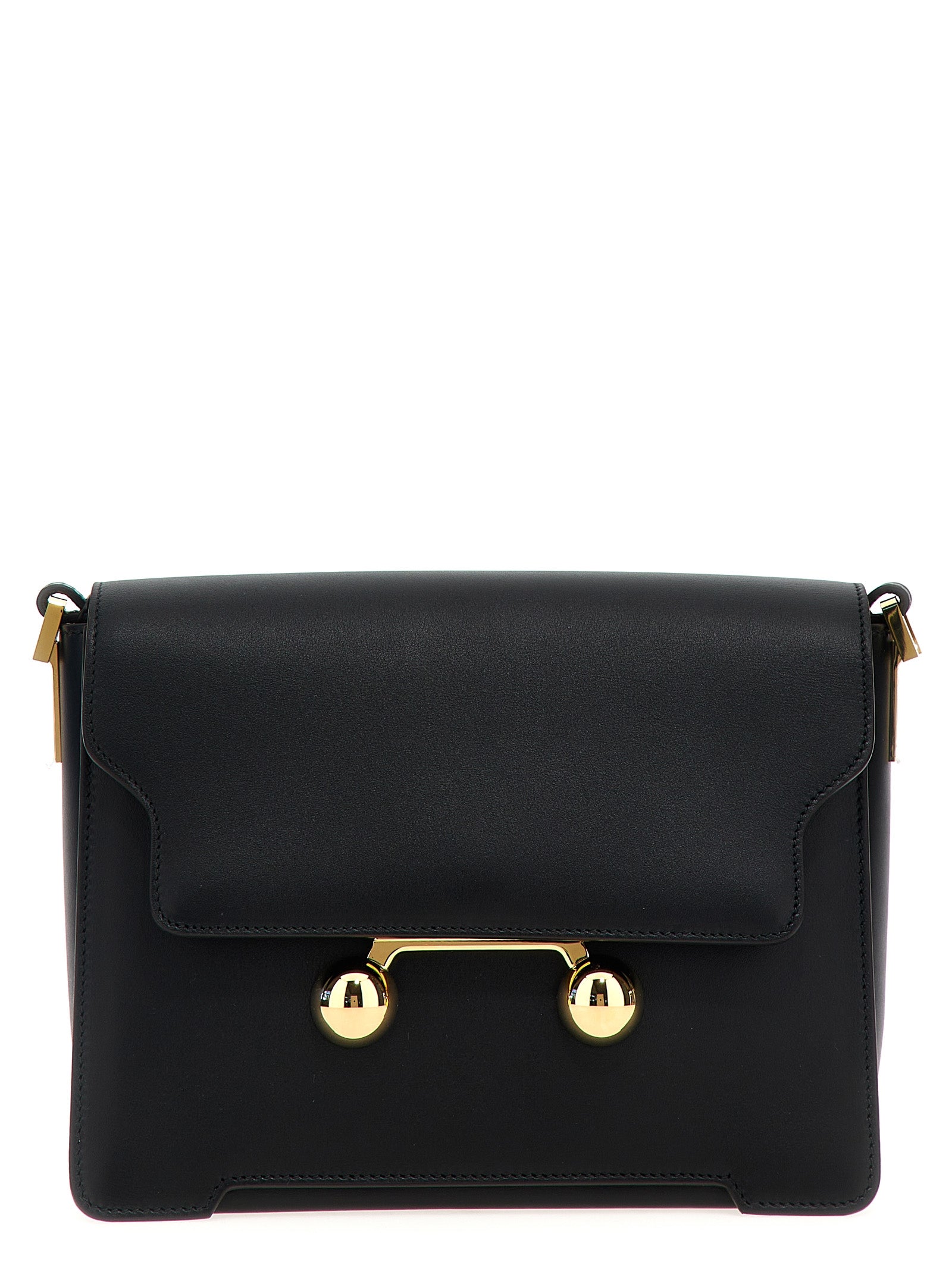 Marni Black Calfskin Shoulder Women's Bag