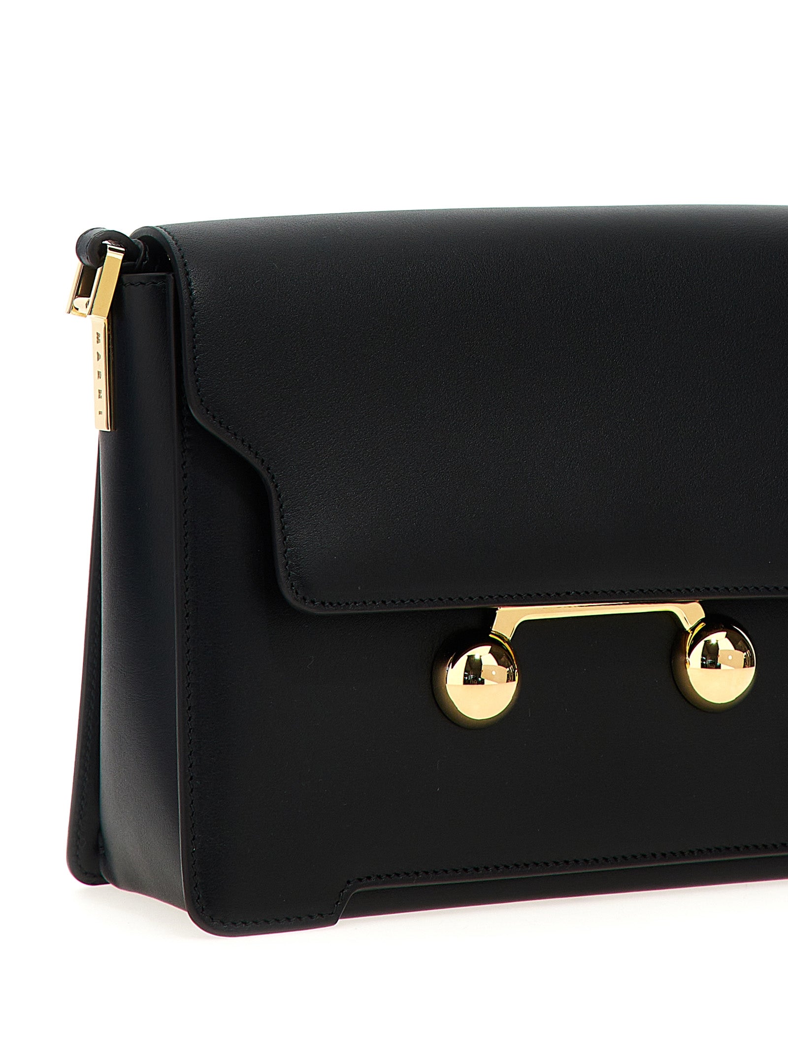 Marni Black Calfskin Shoulder Women's Bag