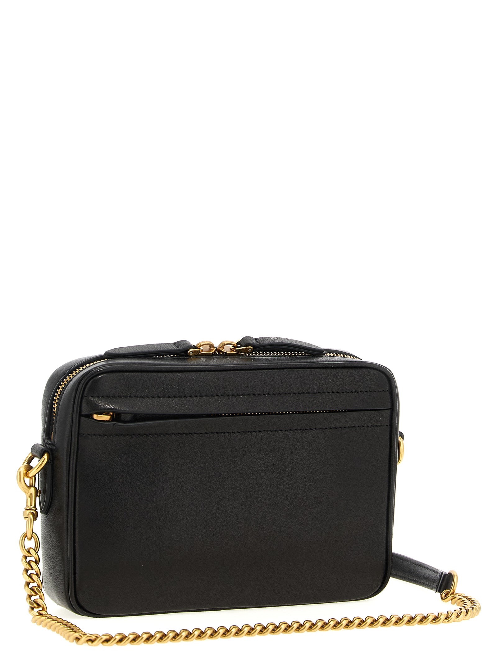 Valentino Garavani Brown Lamb Leather Crossbody  Bag