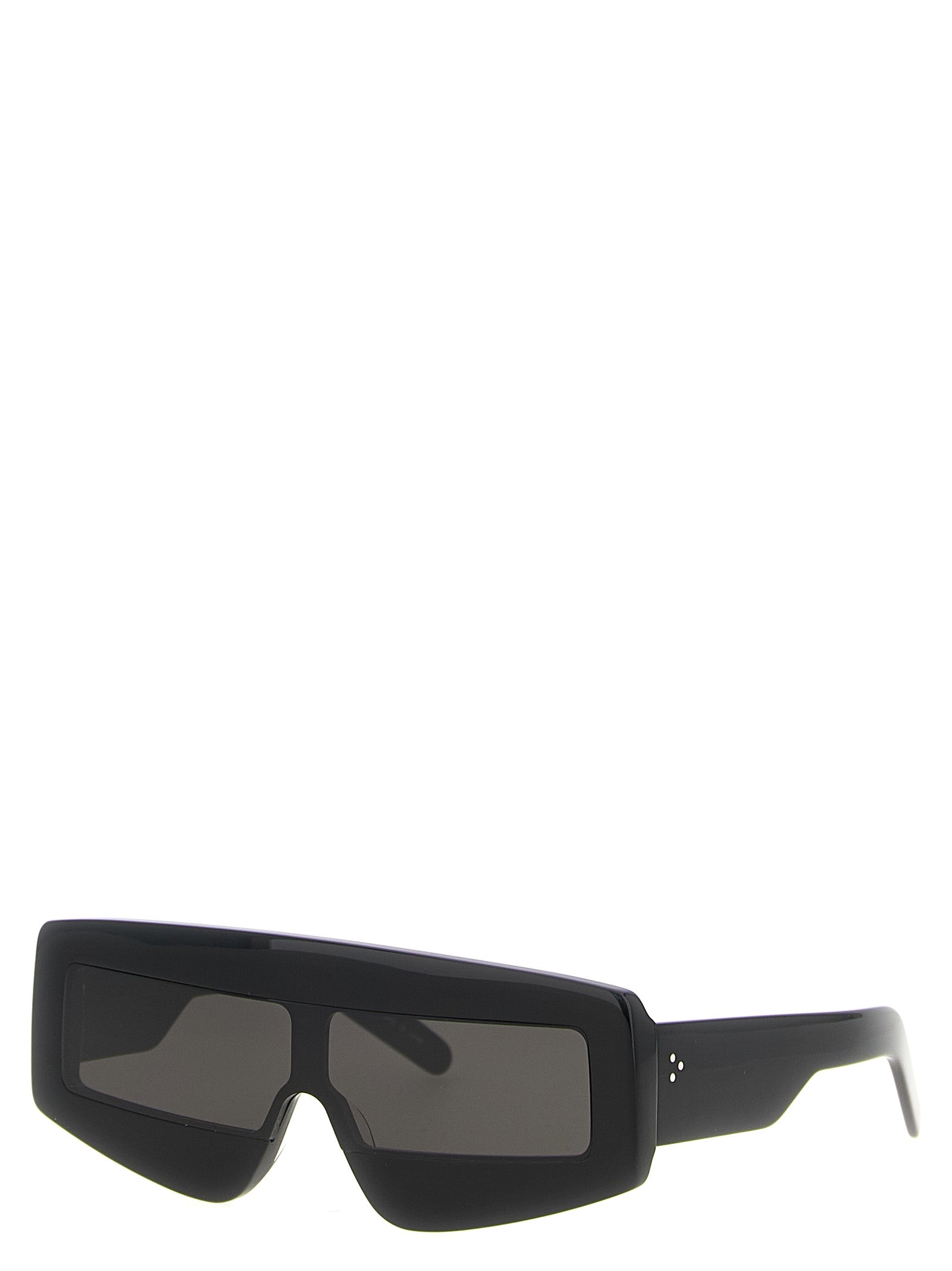Rick Owens Black Acetate  Sunglasses