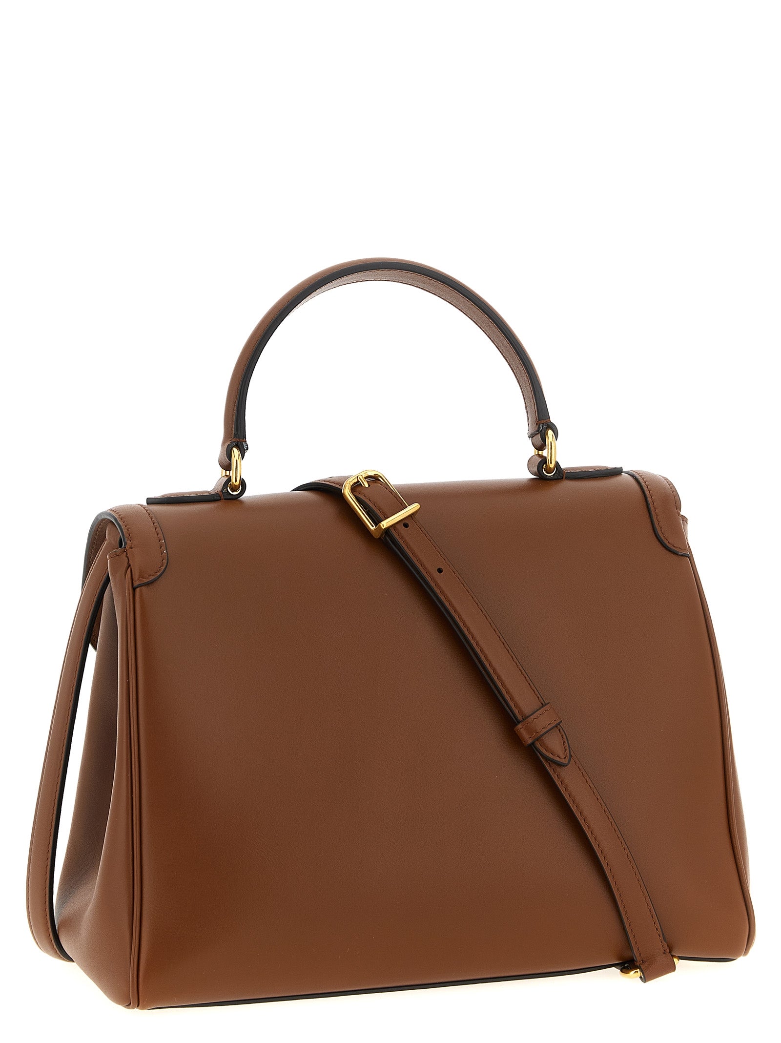 Valentino Garavani Brown Calfskin Women's Handbag