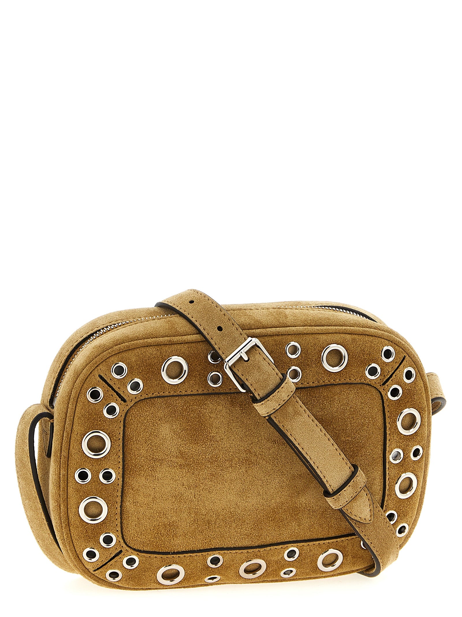 Valentino Garavani Beige Cowhide Crossbody  Bag