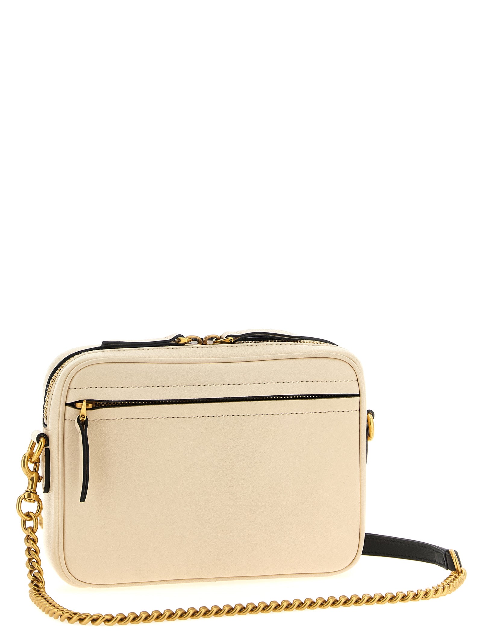 Valentino Garavani Bicolor Lamb Leather Crossbody  Bag