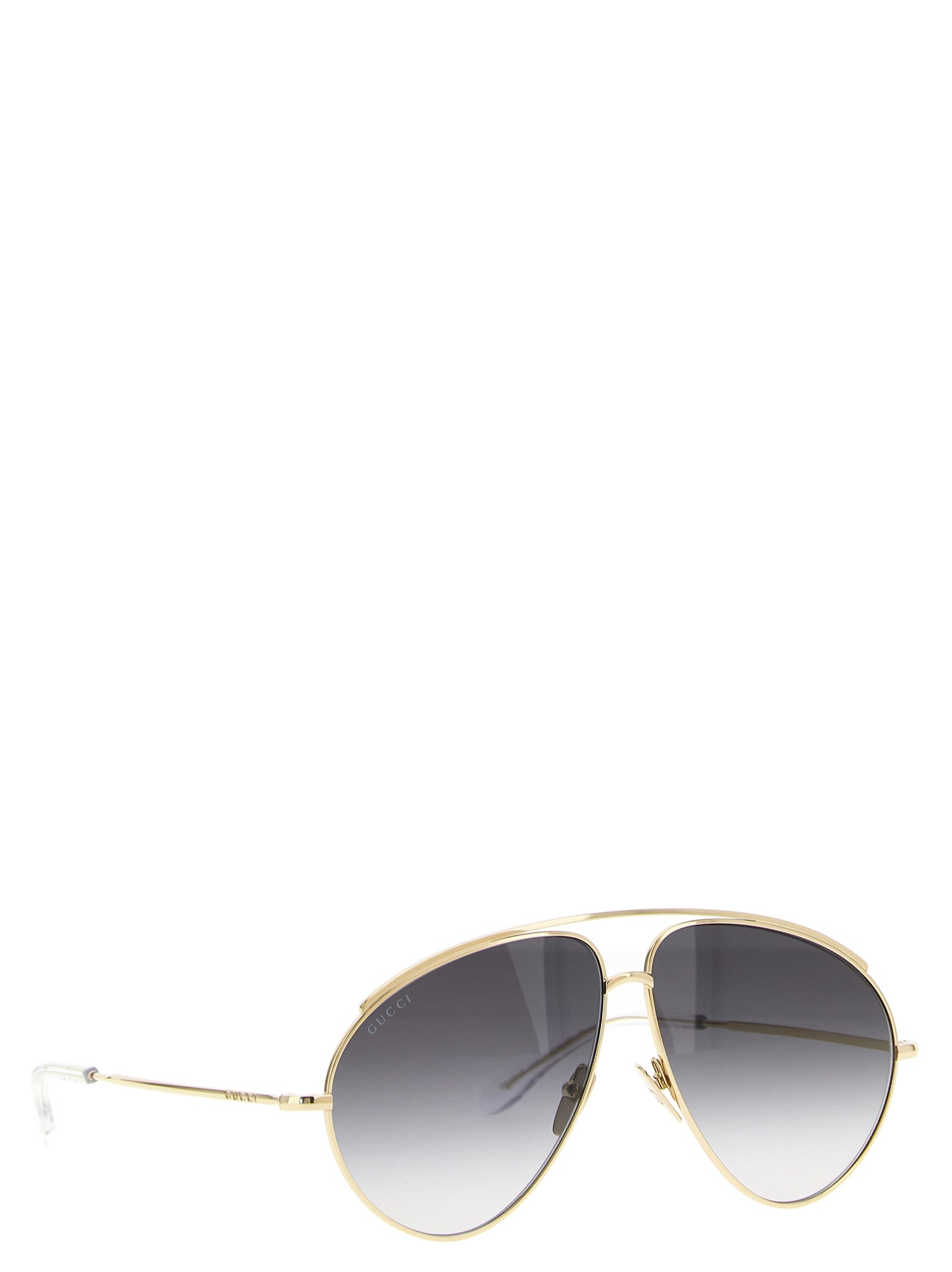Gucci Gold Metal Women's Sunglasses