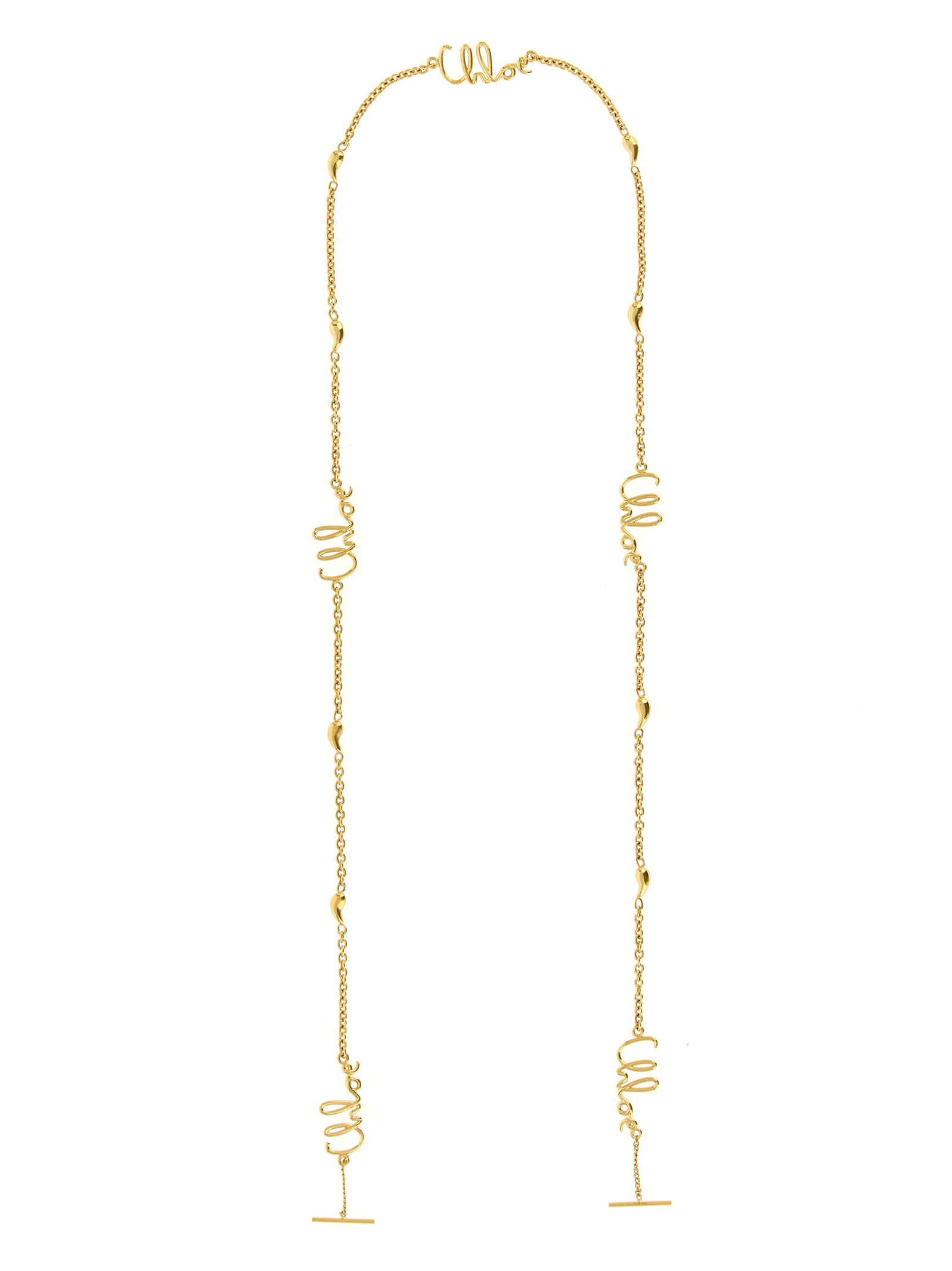Chloé Gold Brass Women's Sunglasses