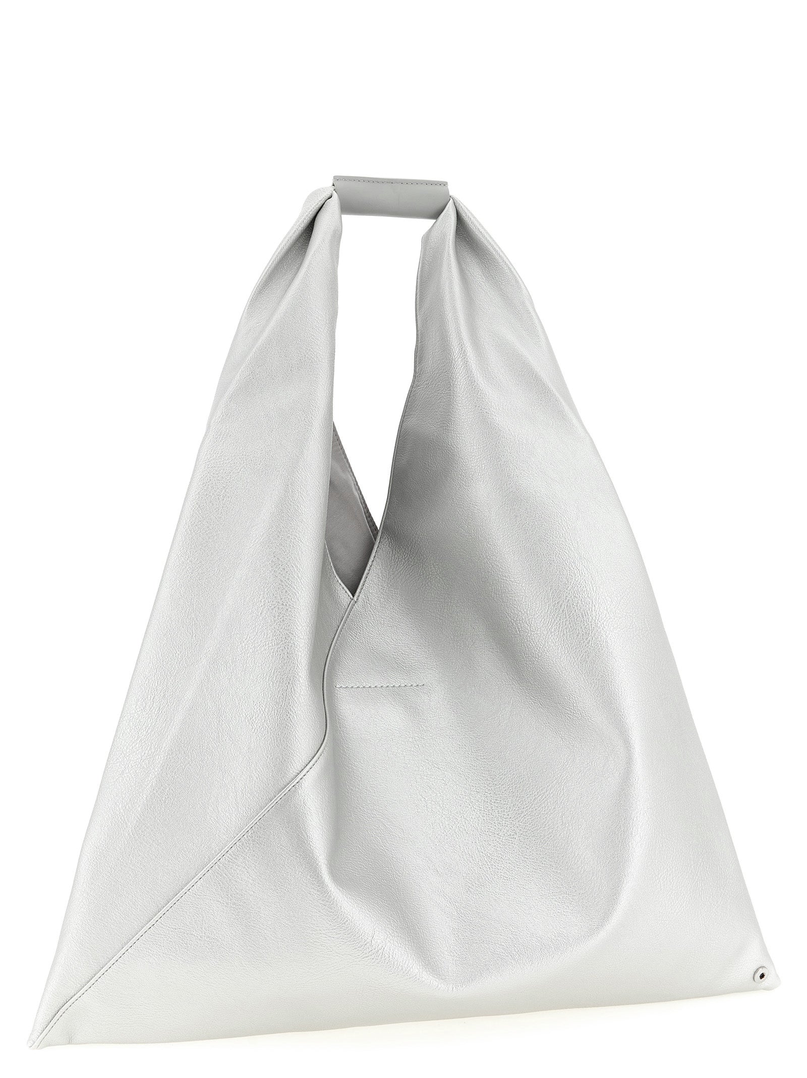 MM6 Maison Margiela Silver Polyethylene Women's Handbag