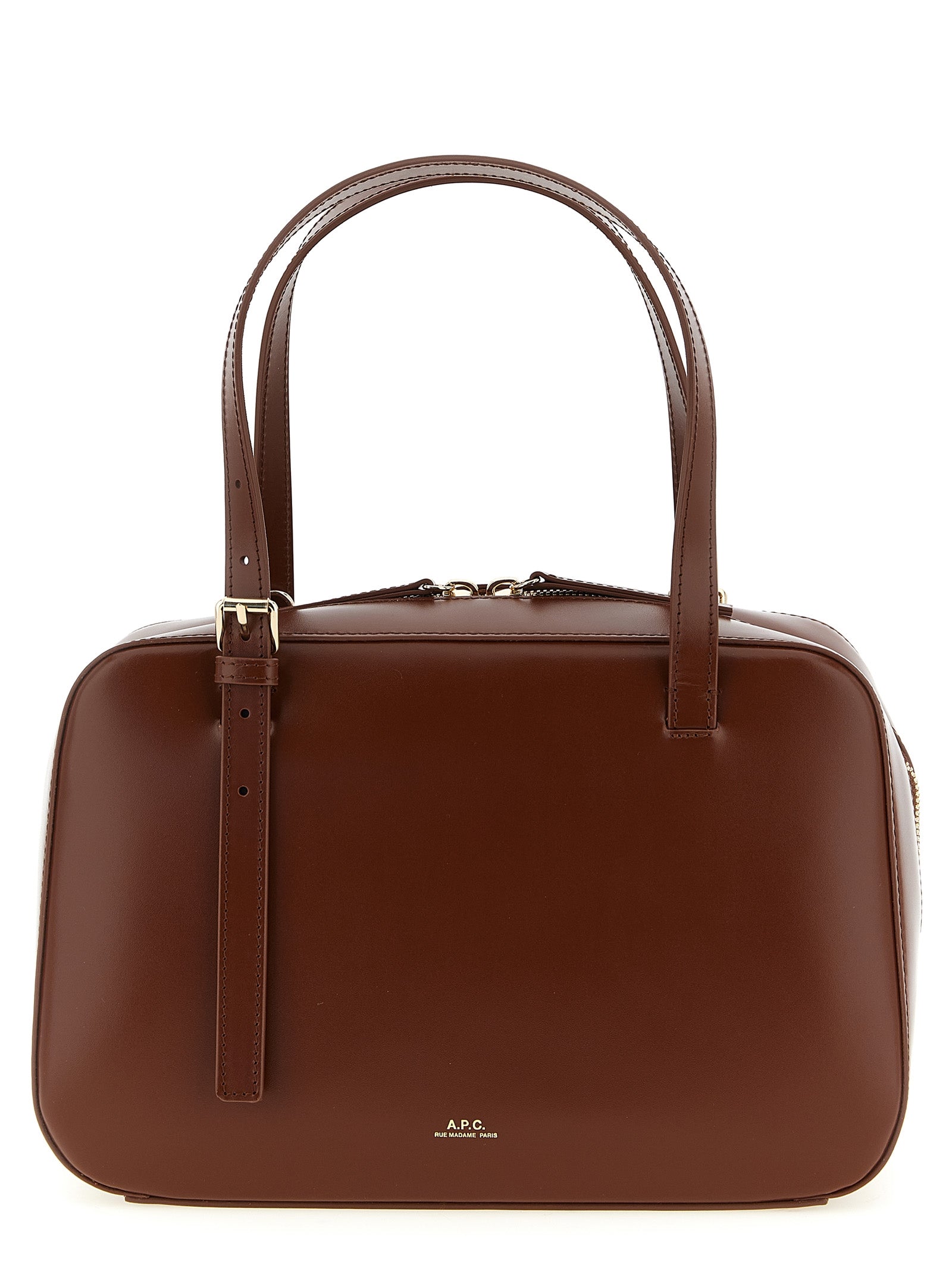A.P.C. Brown Cowhide Women's Handbag