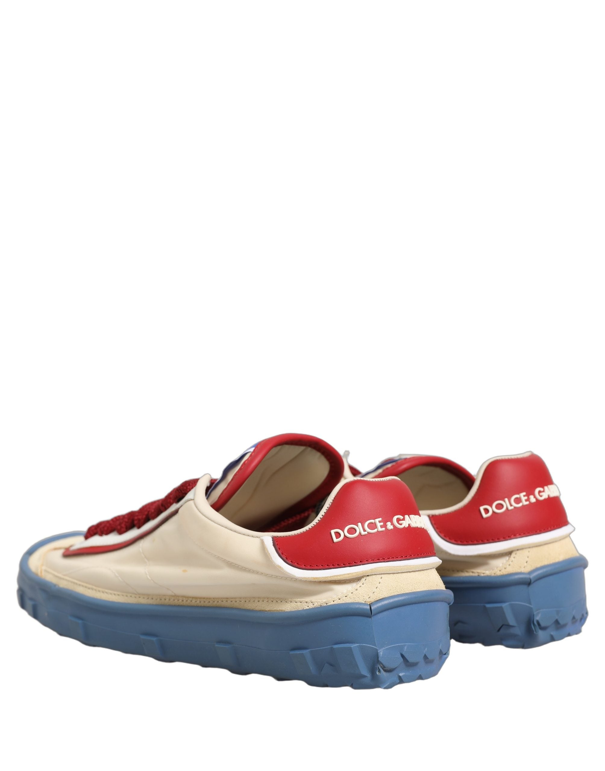 Dolce & Gabbana Multicolor Old Runner Lace Up Sneakers Men's Shoes (Pre-Owned)