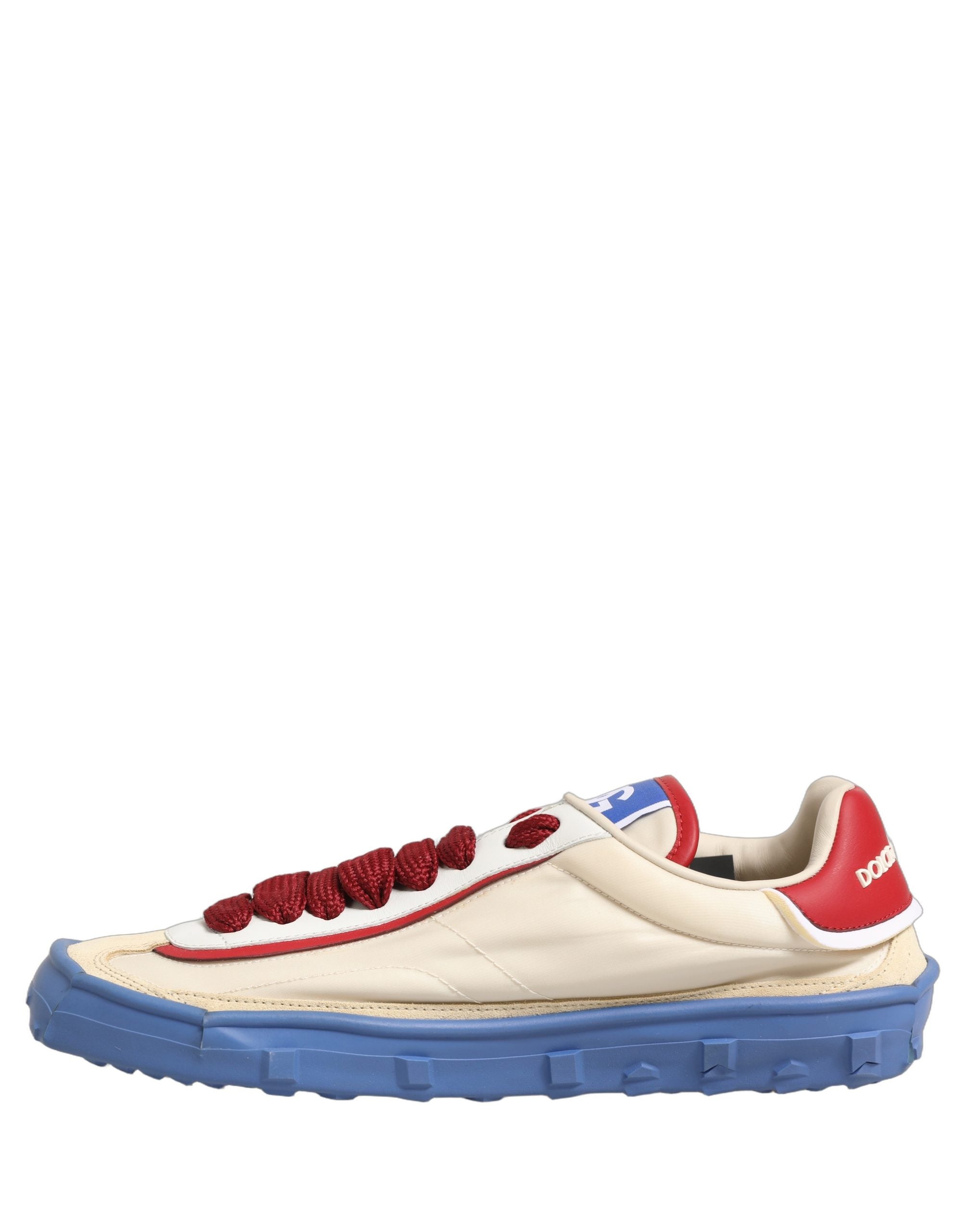 Dolce & Gabbana Multicolor Old Runner Lace Up Sneakers Men's Shoes