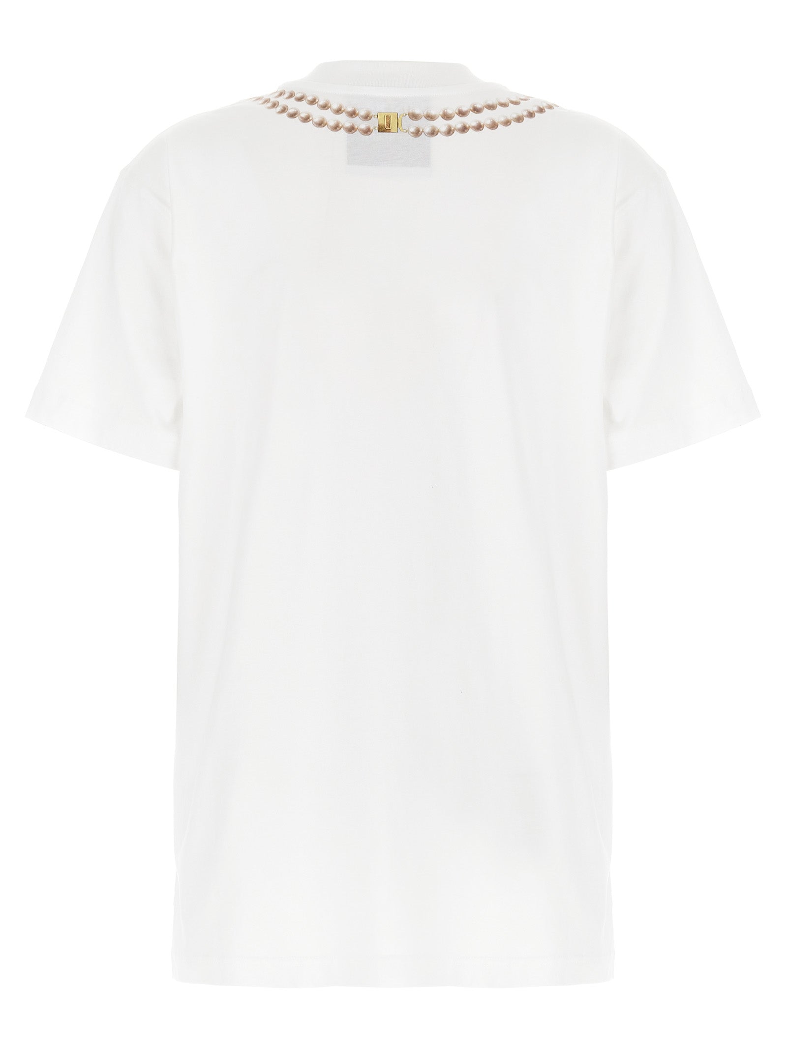 Moschino White Cotton Women's T-Shirt