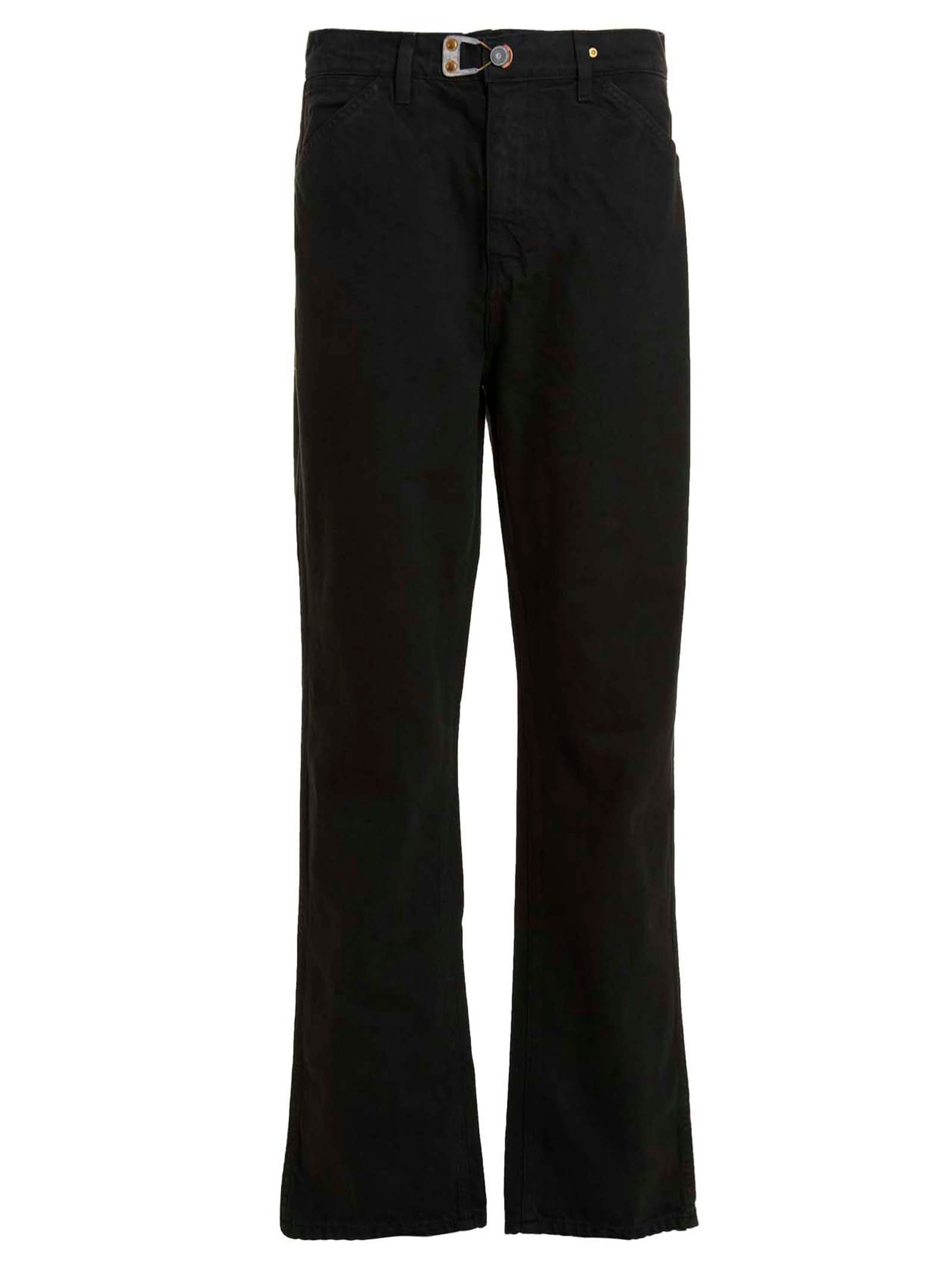 Objects IV Life Gray Cotton Straight-Leg Men's Jeans