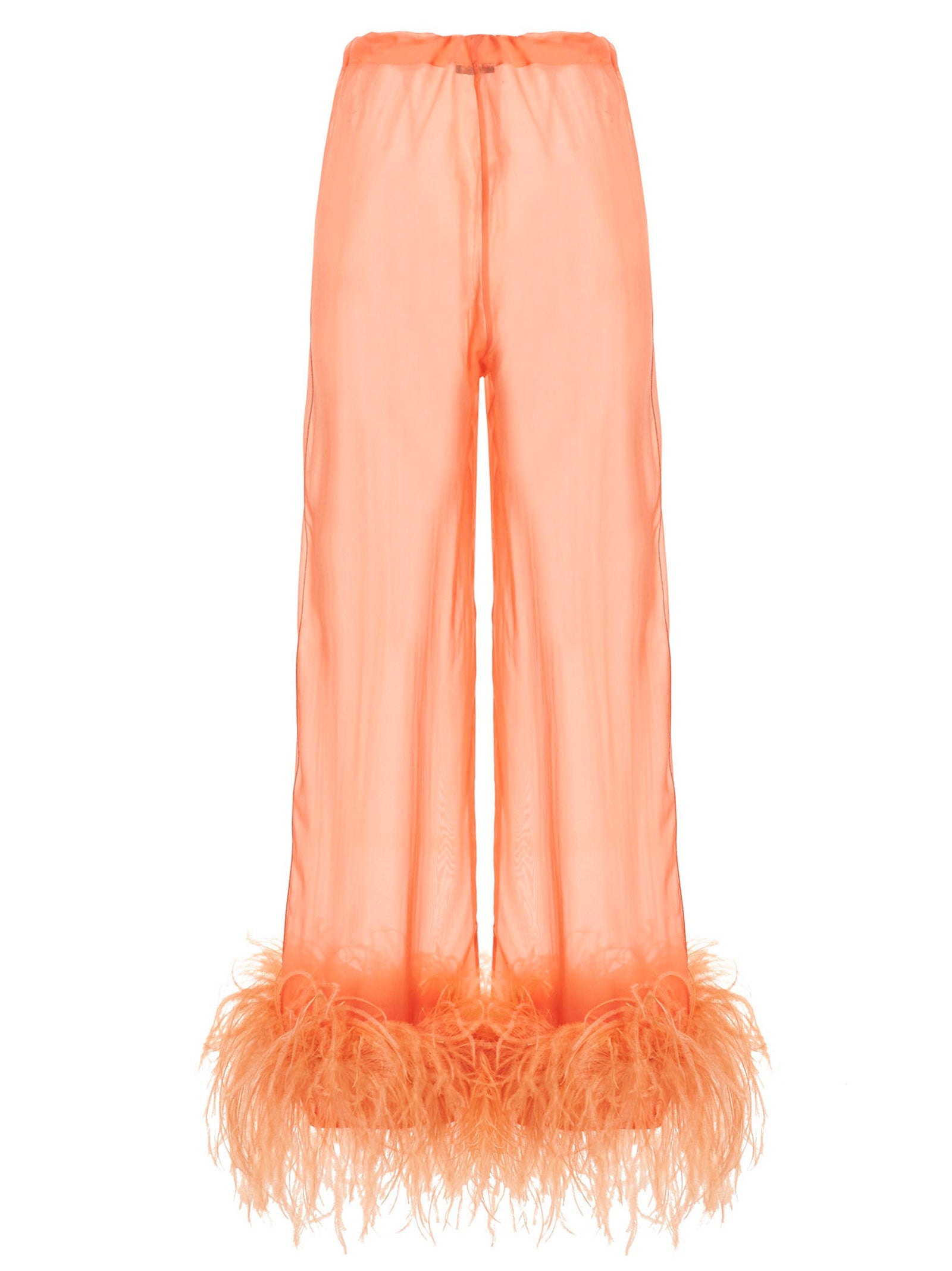 Oséree Multicolor Silk Casual Women's Pants