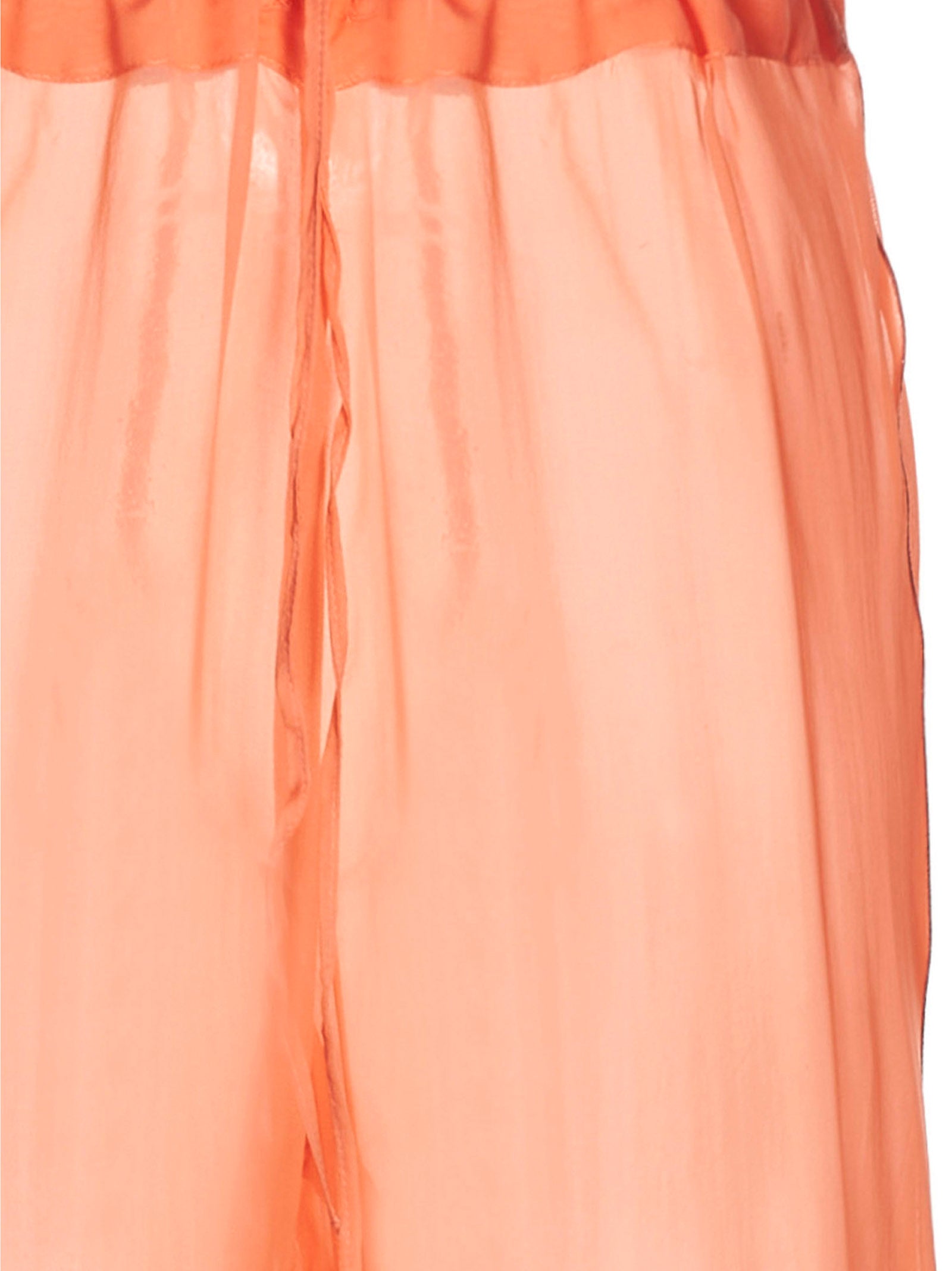 Oséree Multicolor Silk Casual Women's Pants