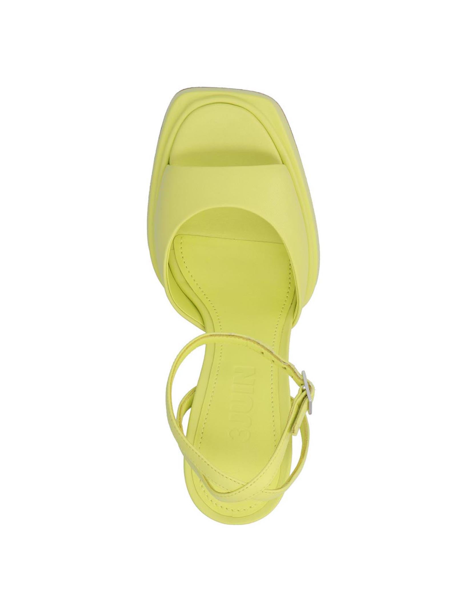 3Juin Bicolor Leather Stiletto Heel Women's Sandals