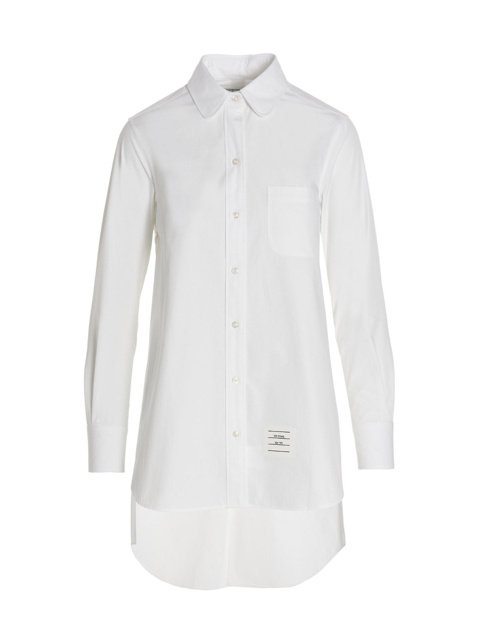Thom Browne White Cotton Women's Blouse