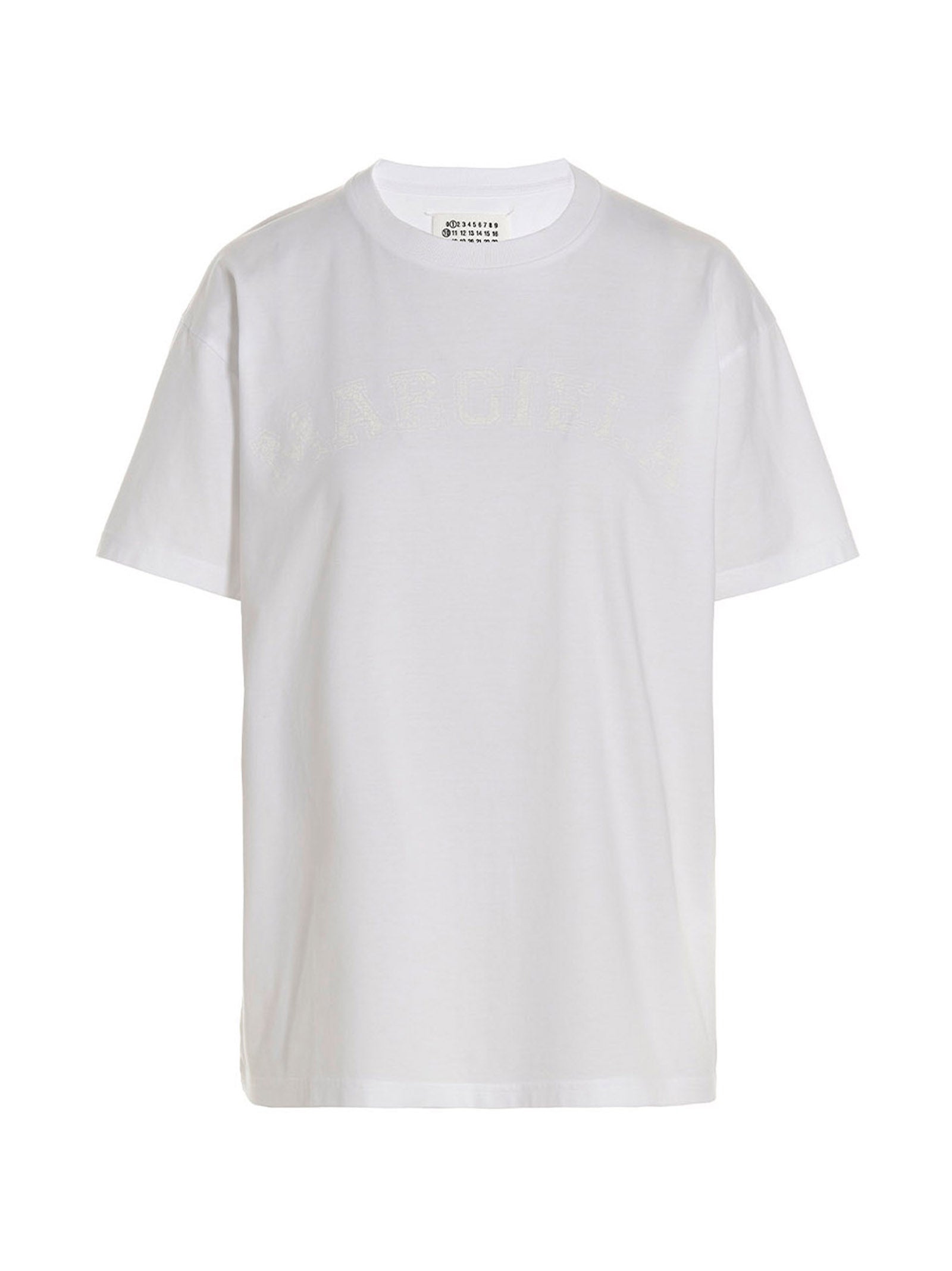 Maison Margiela White Cotton Women's T-Shirt