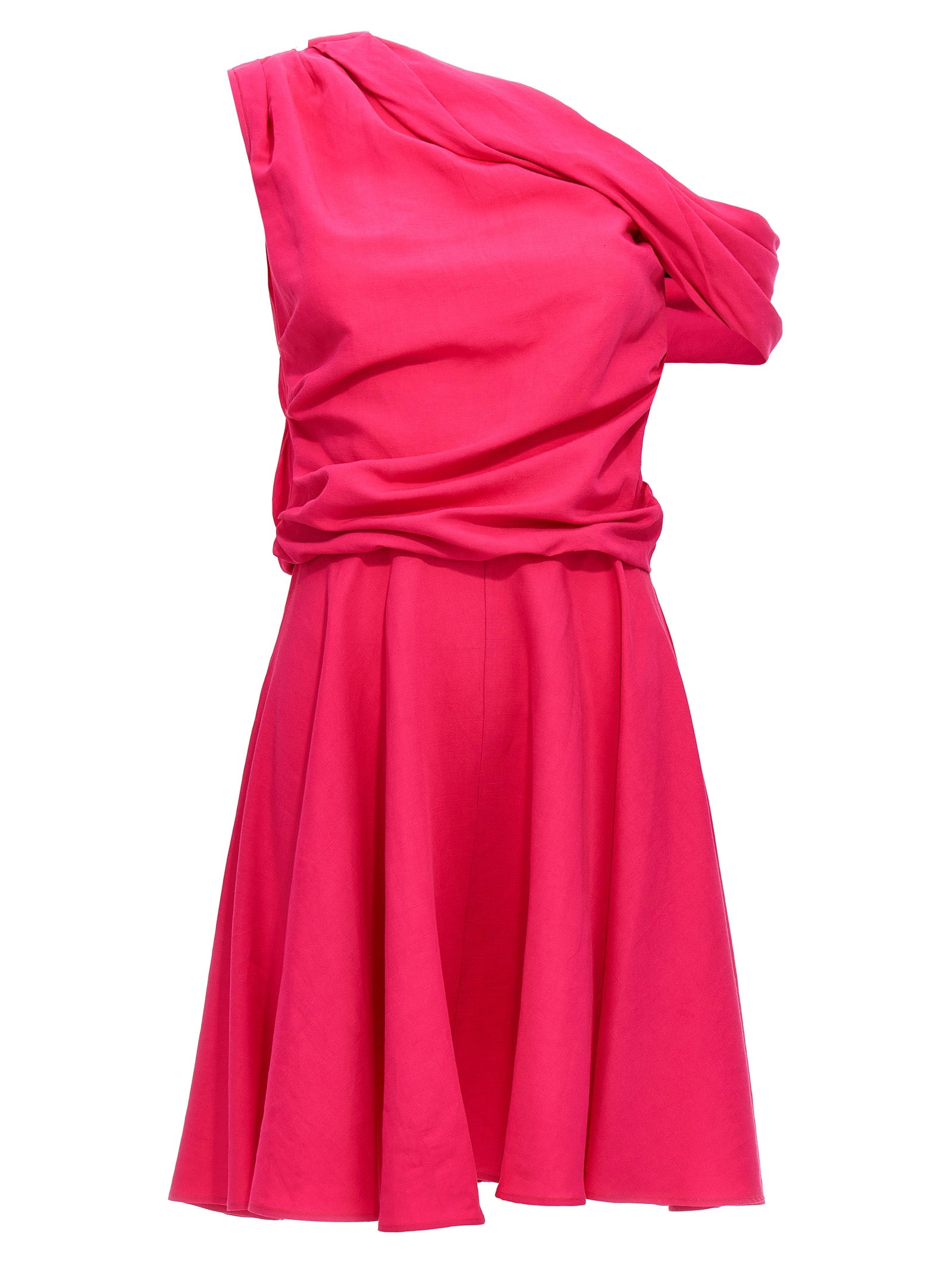 ROCHAS Fuchsia Viscose Short Women's Dress