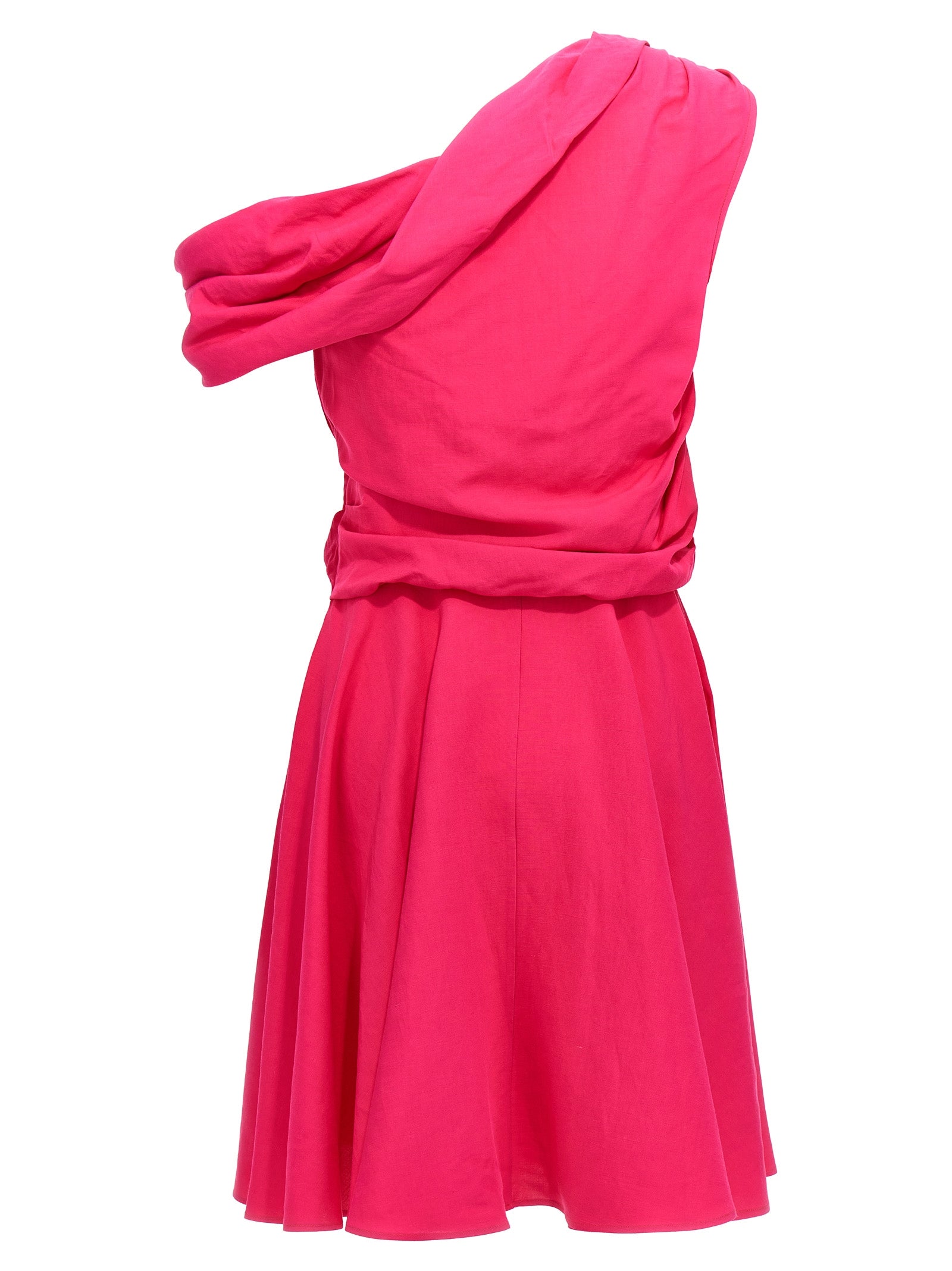 ROCHAS Fuchsia Viscose Short Women's Dress