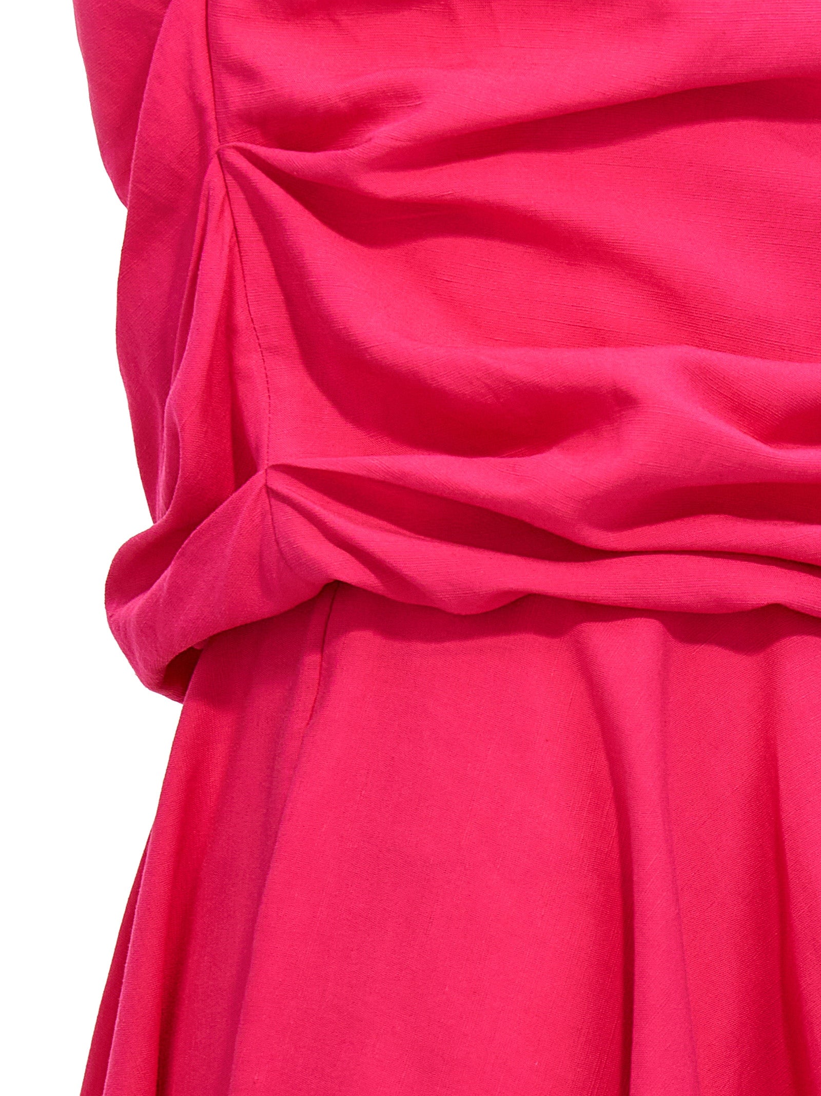 ROCHAS Fuchsia Viscose Short Women's Dress