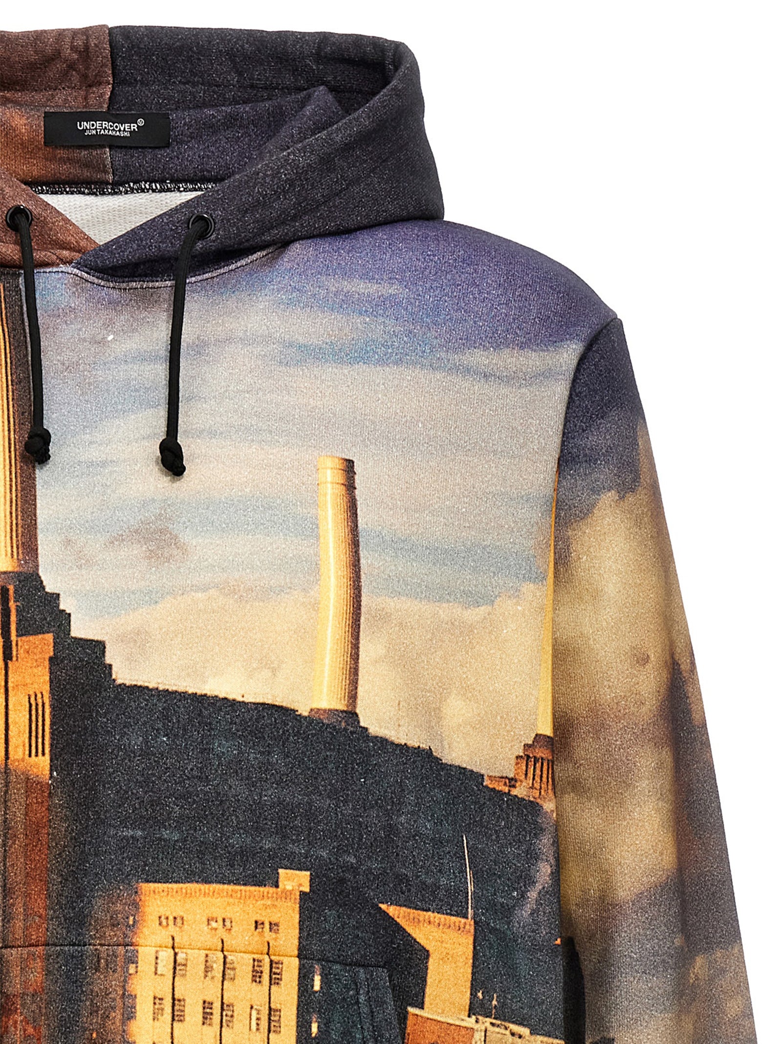 Undercover Multicolor Cotton Men's Sweatshirt