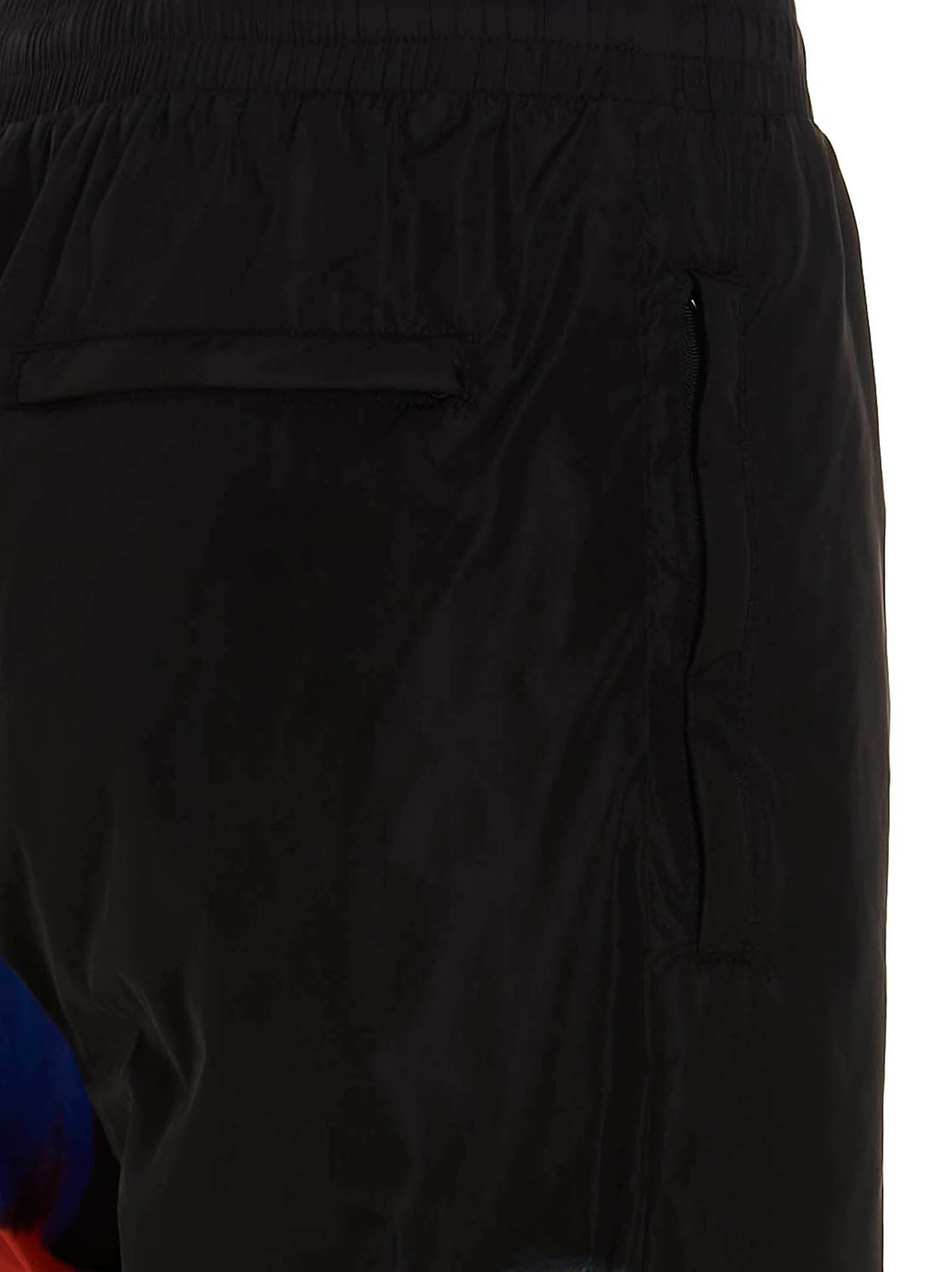 Moschino Black Polyamide Athletic Men's Pants