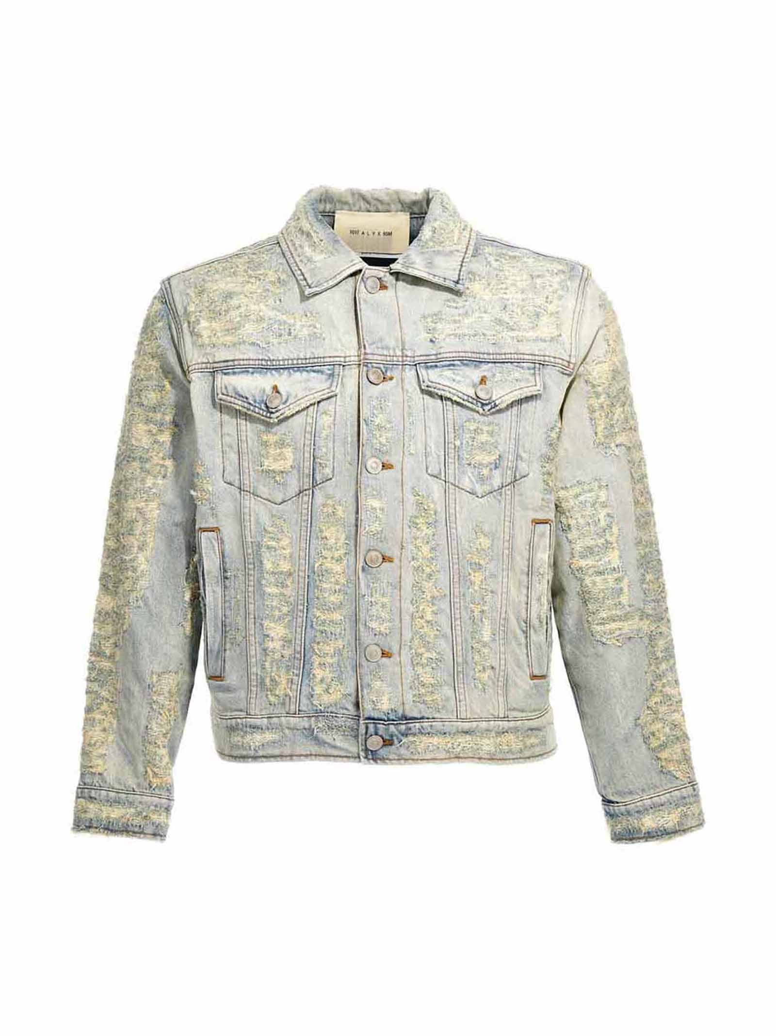 Alyx Blue Cotton Denim Men's Jacket