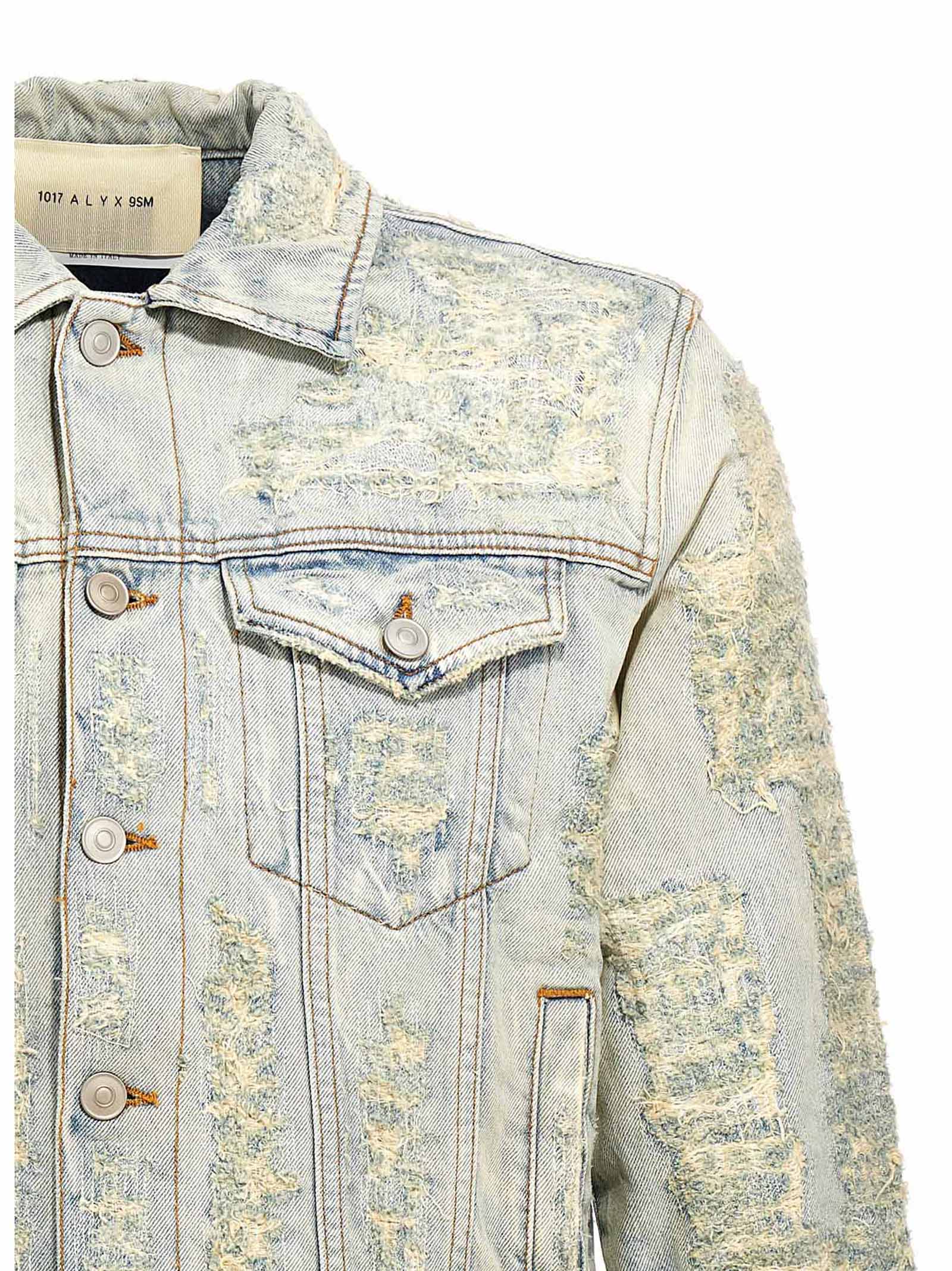 Alyx Blue Cotton Denim Men's Jacket