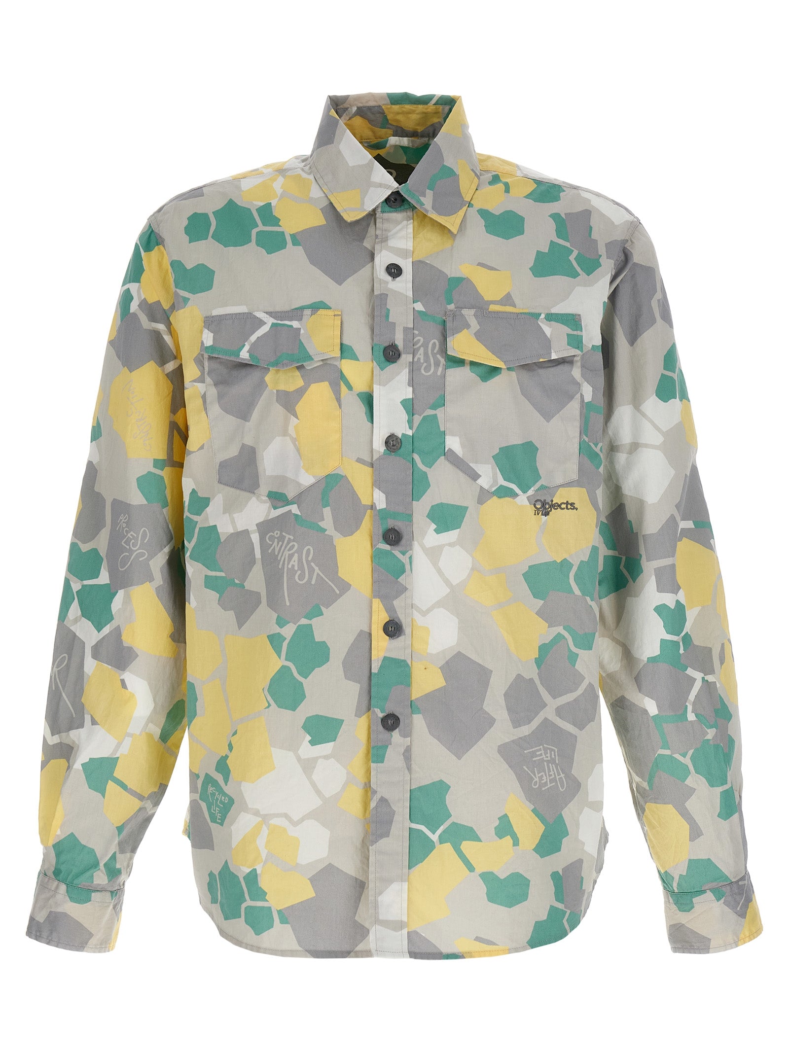 Objects IV Life Multicolor Organic Cotton Men's Blouse