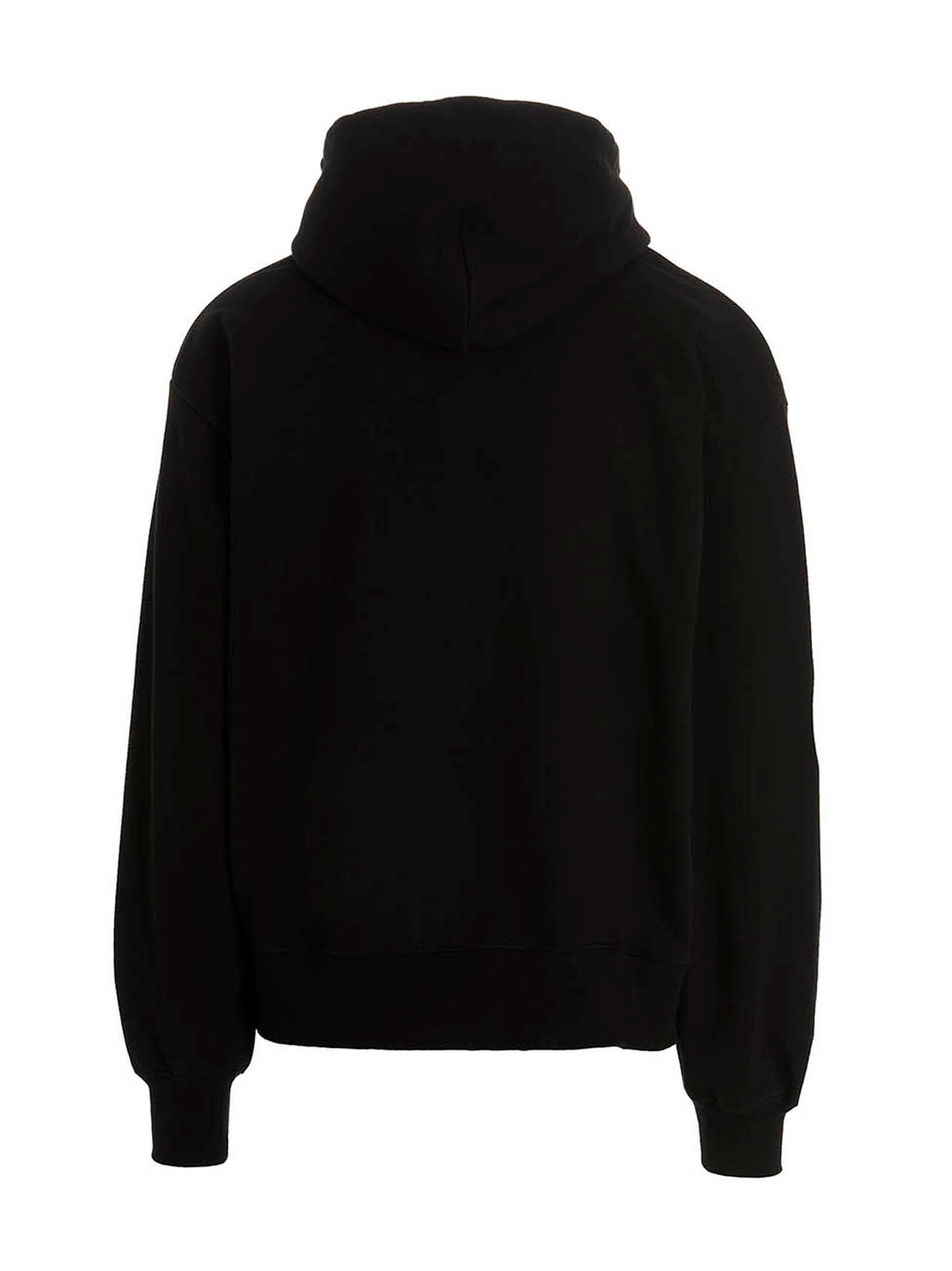 GCDS Black Cotton Men's Sweatshirt