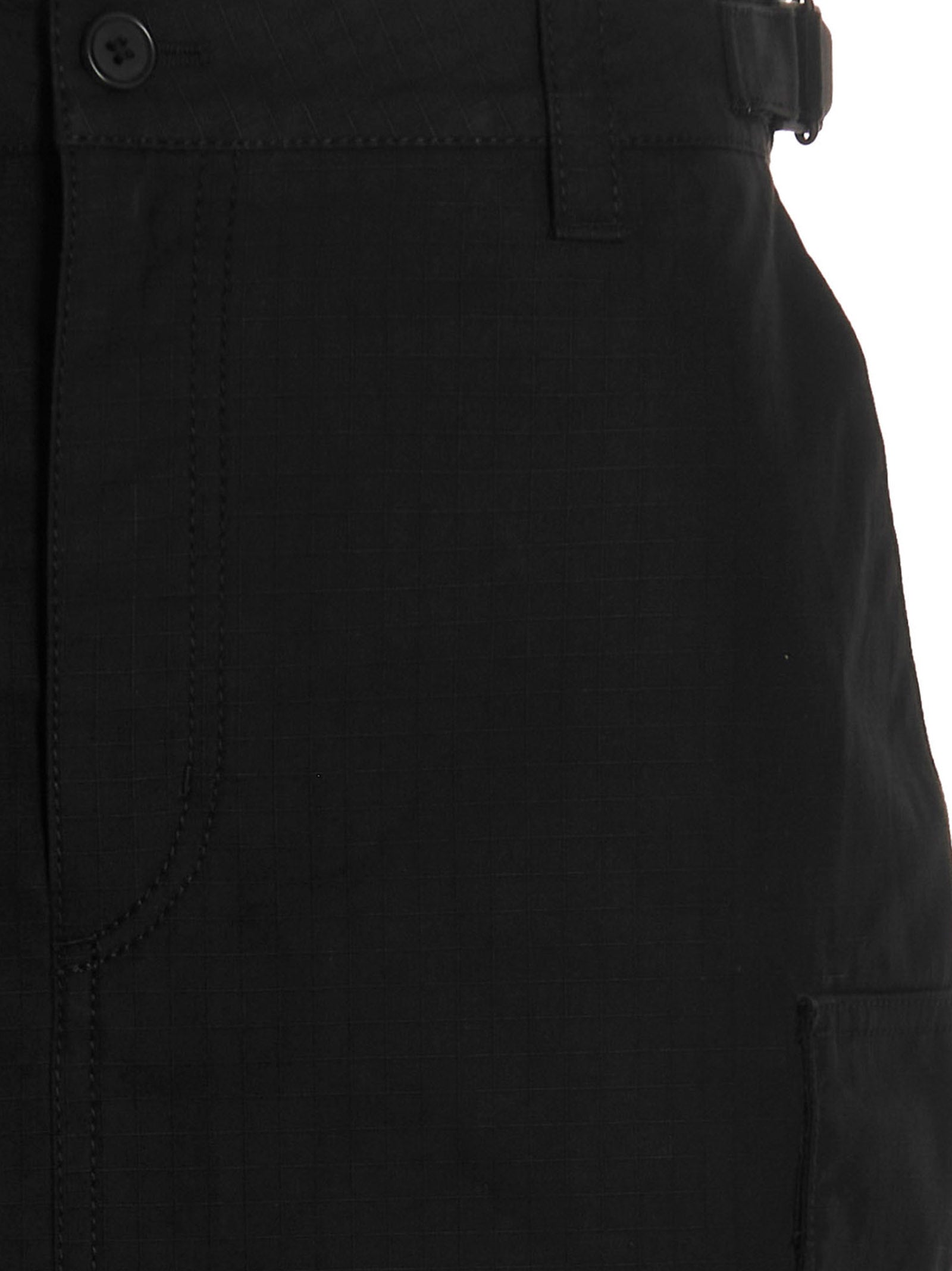 Wardrobe.Nyc Black Cotton Midi Women's Skirt