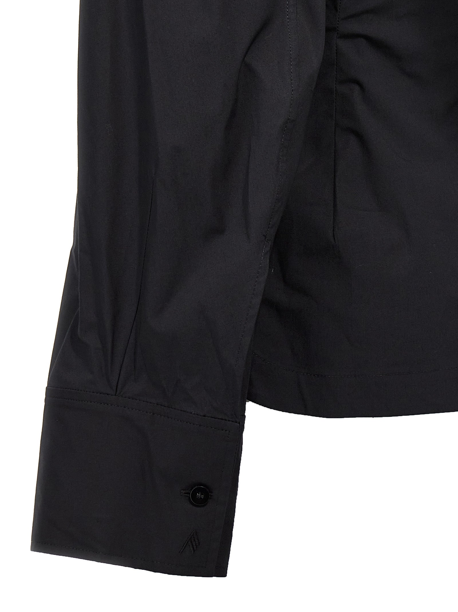 The Attico Black Cotton Women's Blouse