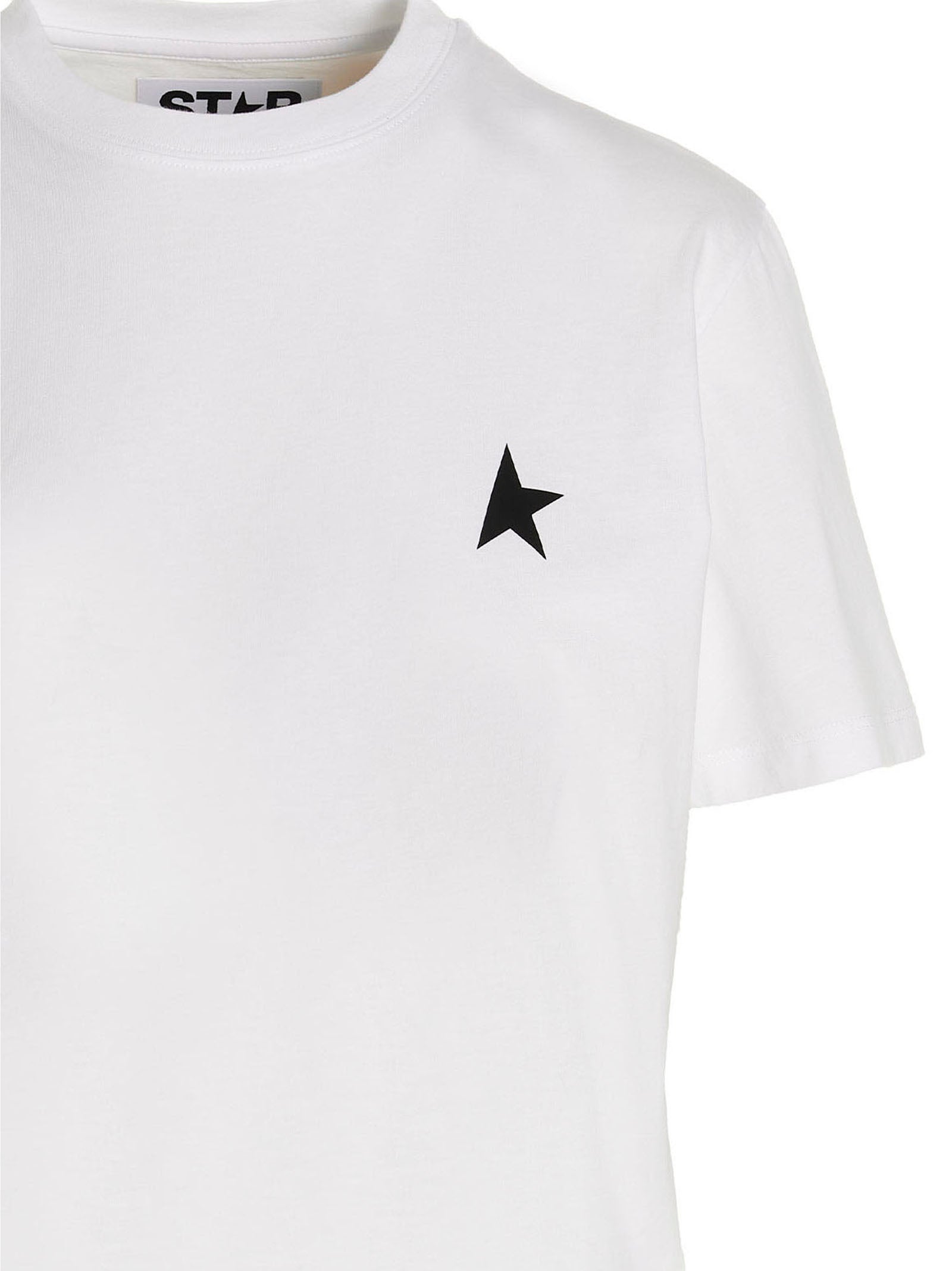Golden Goose White Cotton Women's T-Shirt