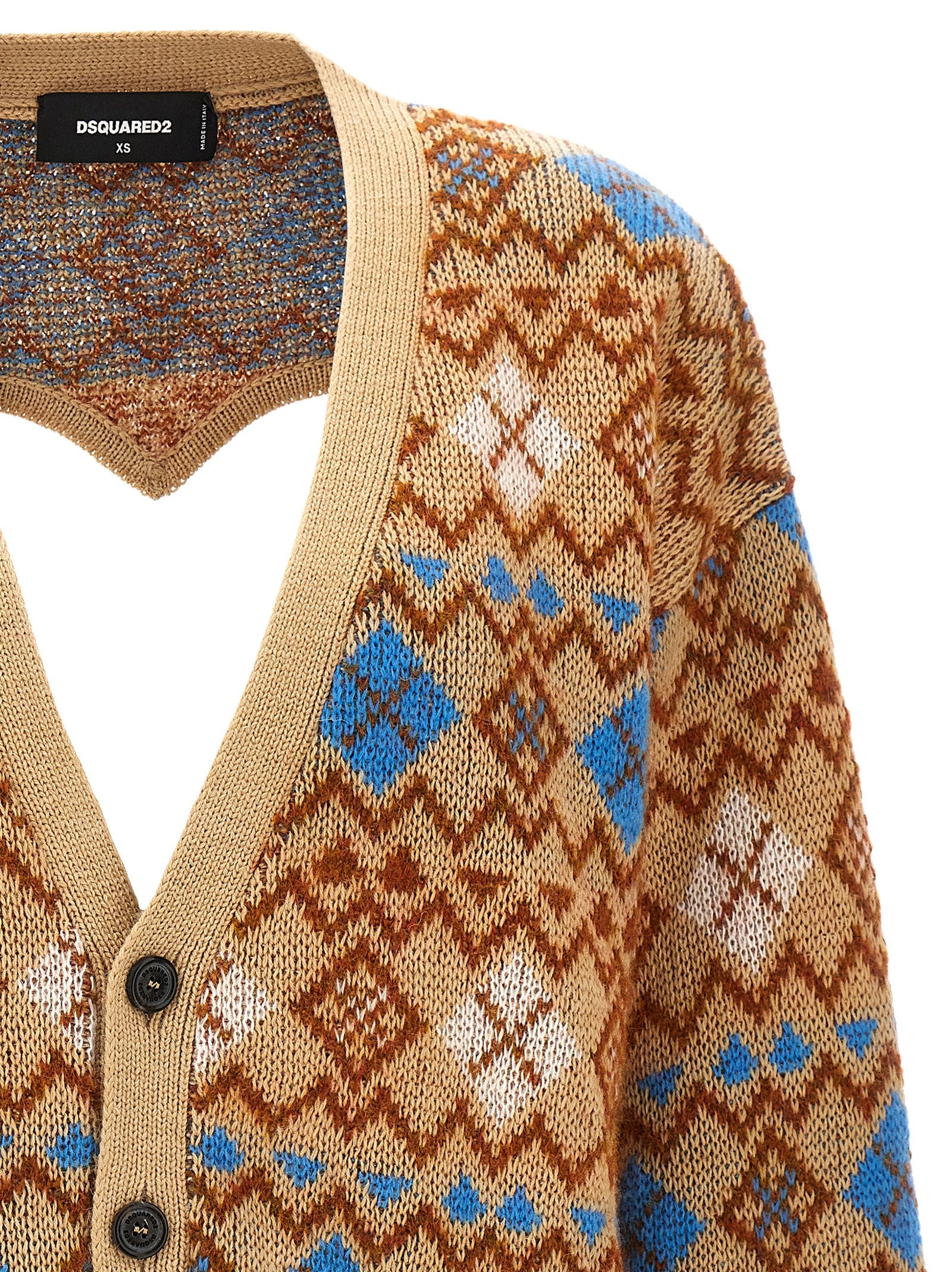 Dsquared² Multicolor Wool Women's Cardigan