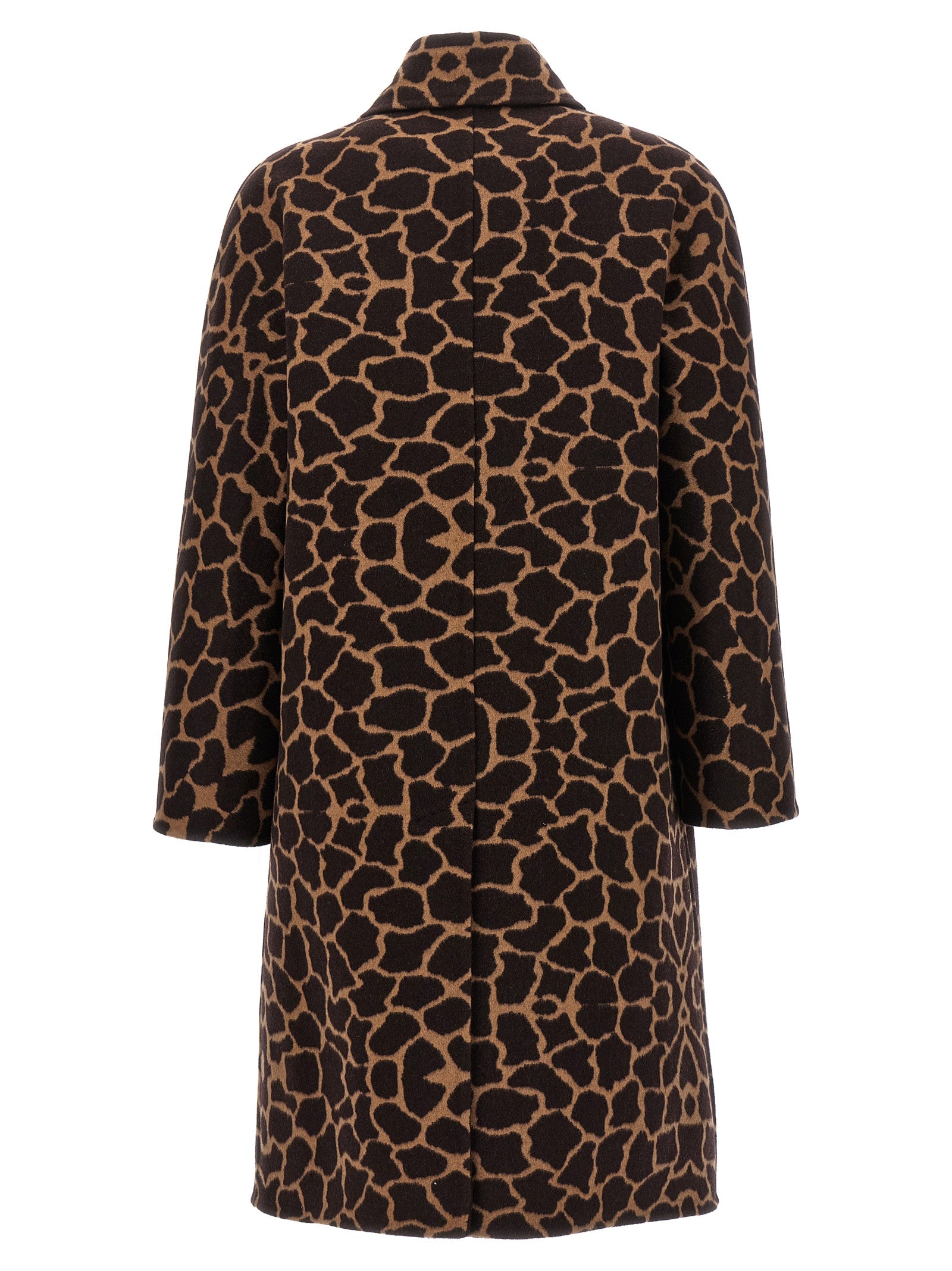 Max Mara Brown Virgin Wool Women's Coat