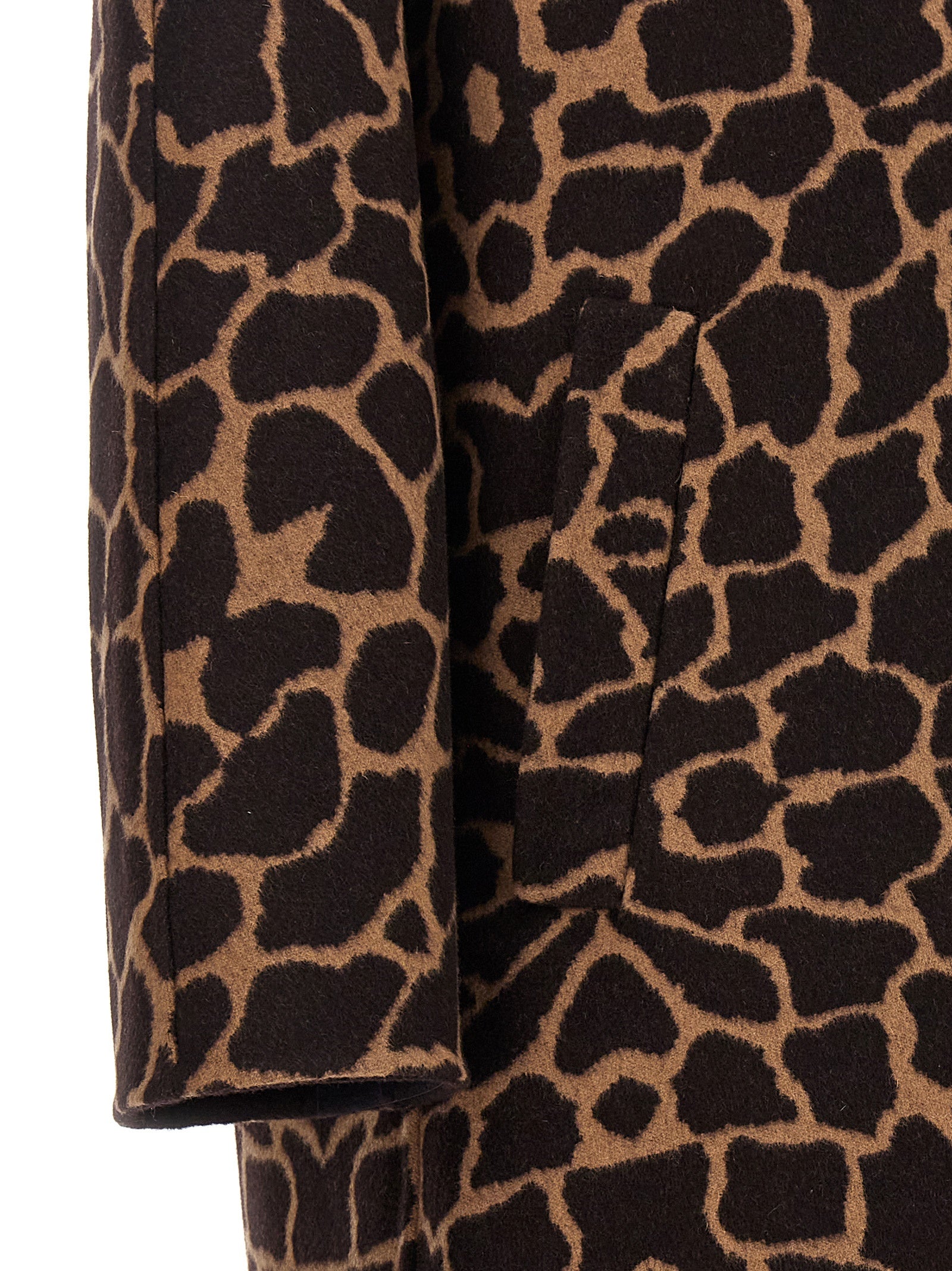 Max Mara Brown Virgin Wool Women's Coat