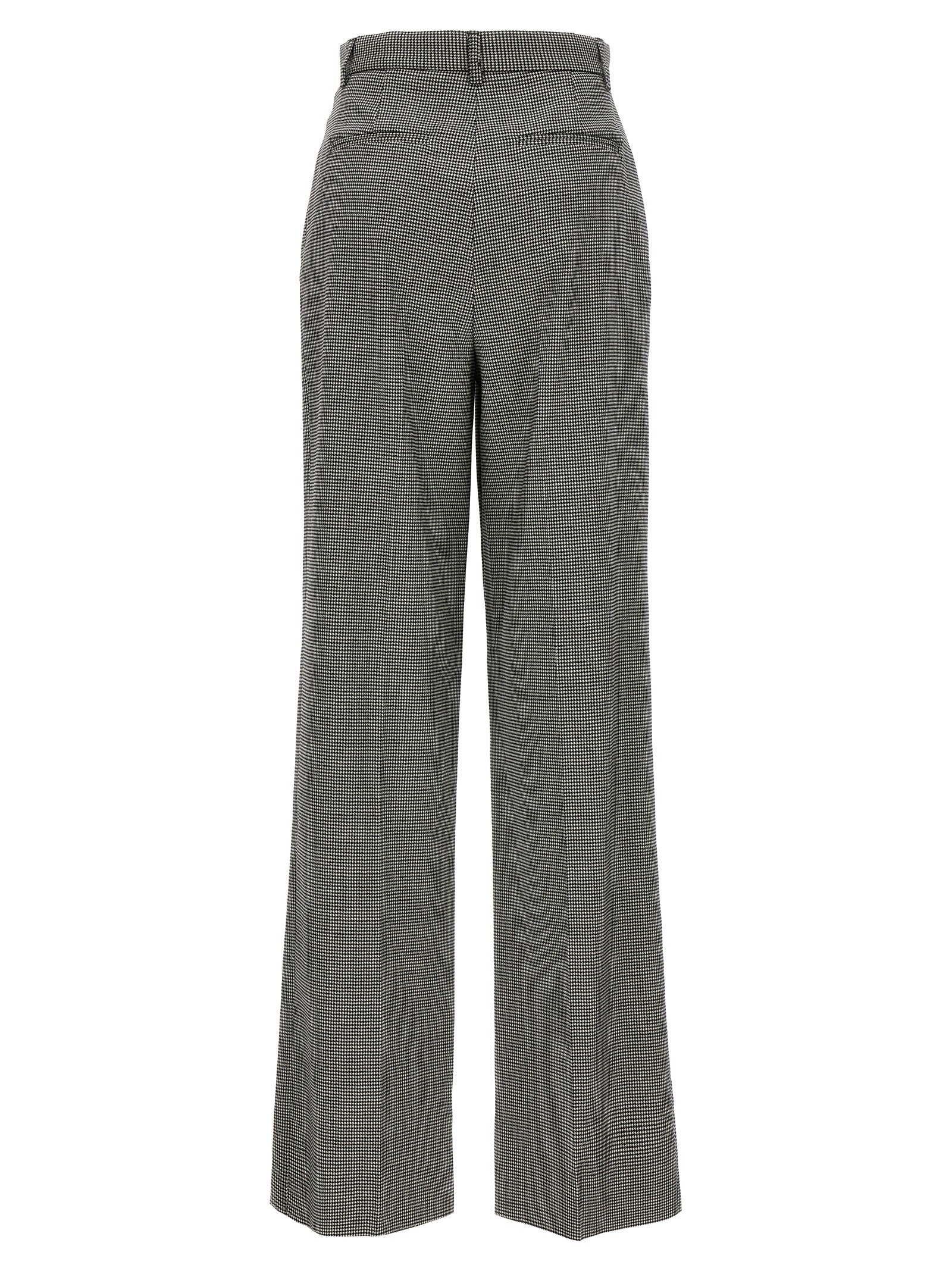 ROCHAS Bicolor Elastane Casual Women's Pants