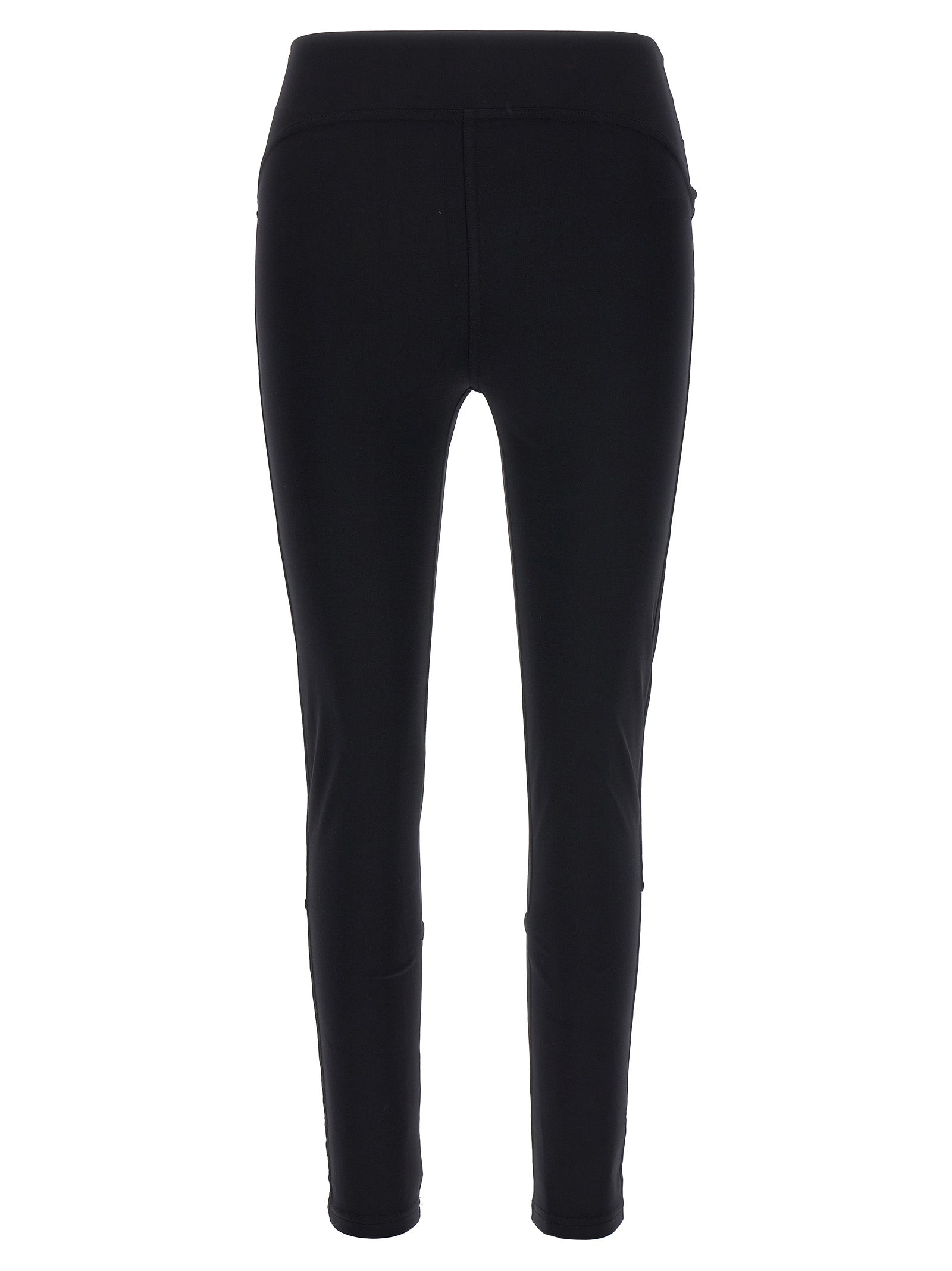 NOT AFTER TEN Black Polyamide Women's Leggings