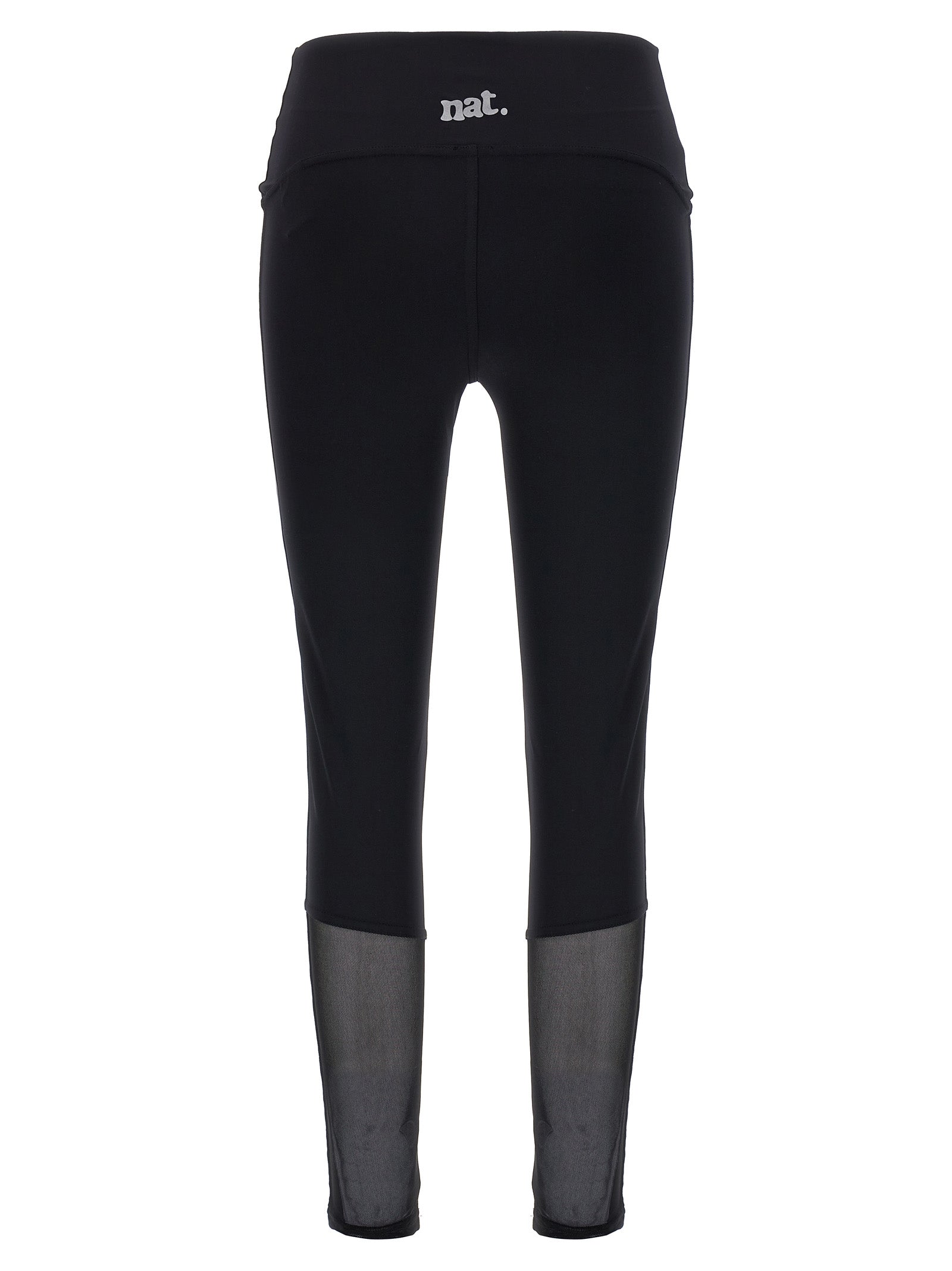 NOT AFTER TEN Black Polyamide Women's Leggings