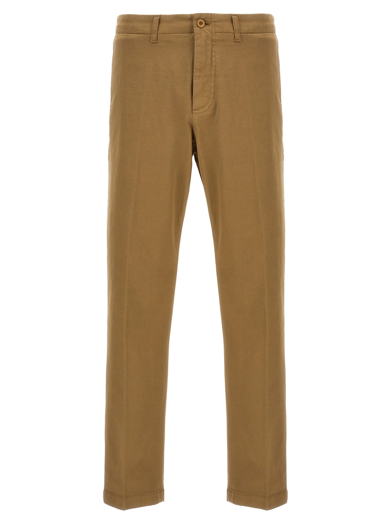 Department 5 Beige Cotton Casual Men's Pants