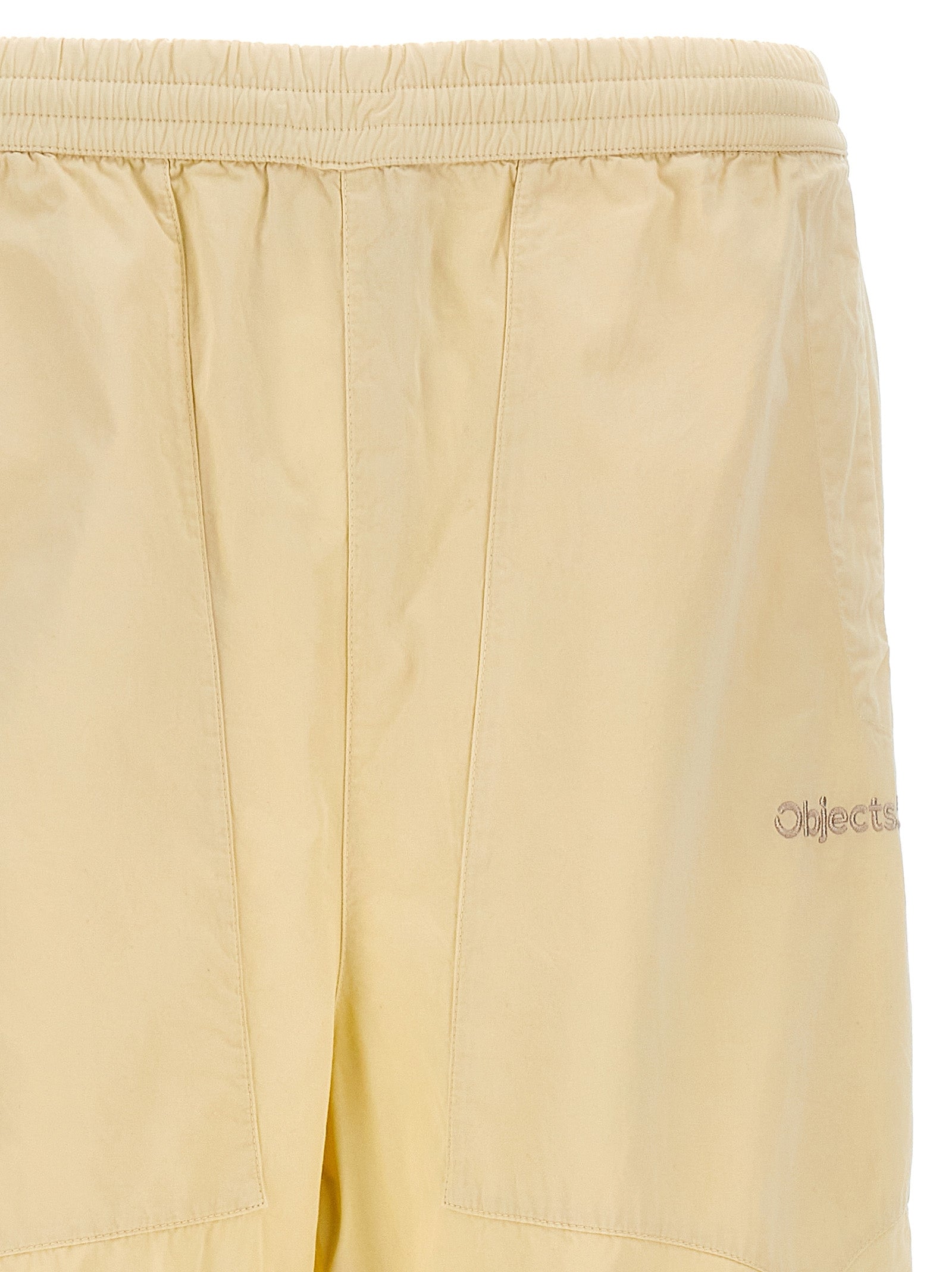 Objects IV Life White Cotton Casual Men's Pants