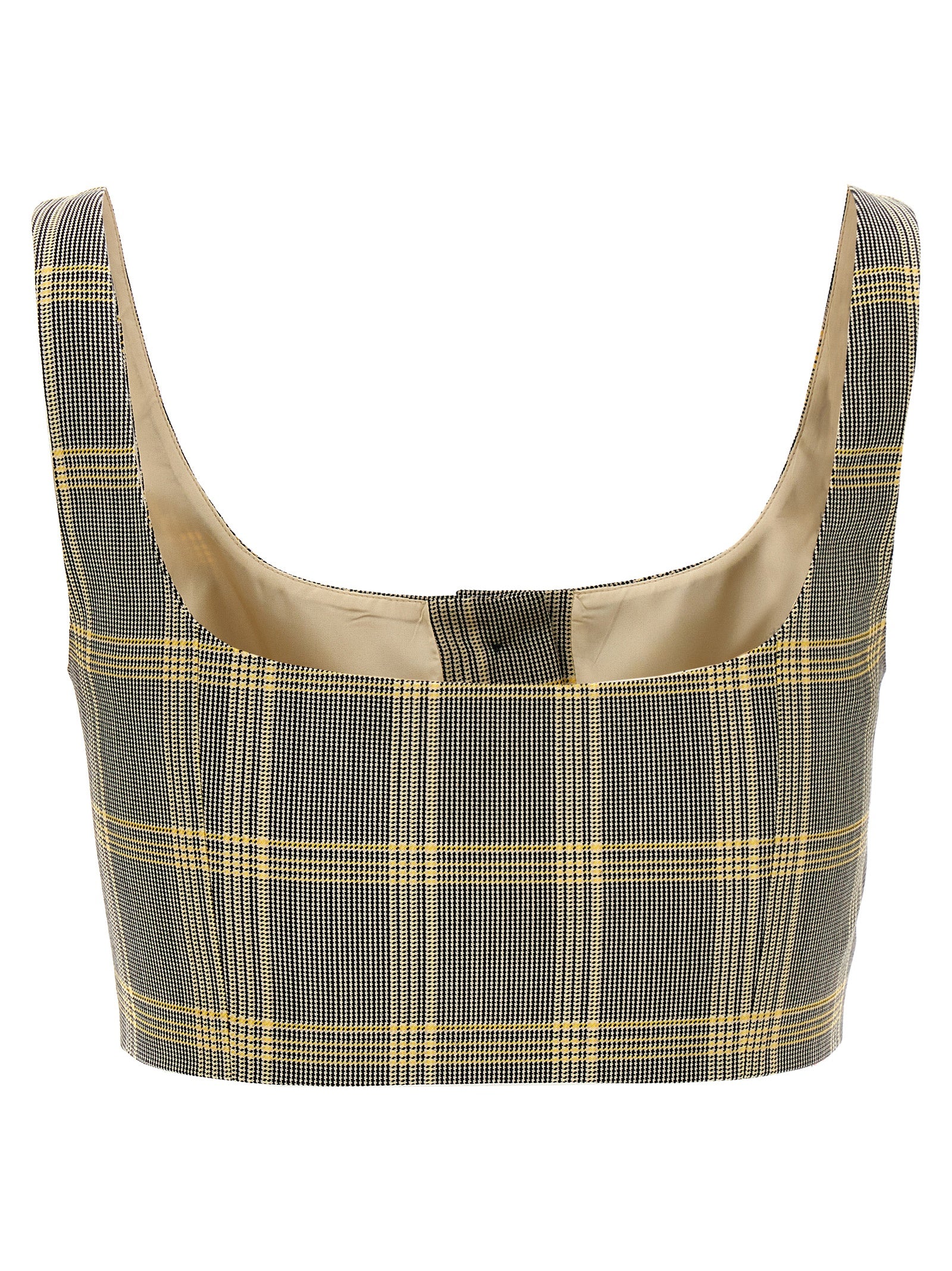 Marni Multicolor Virgin Wool Sleeveles Women's T-Shirt