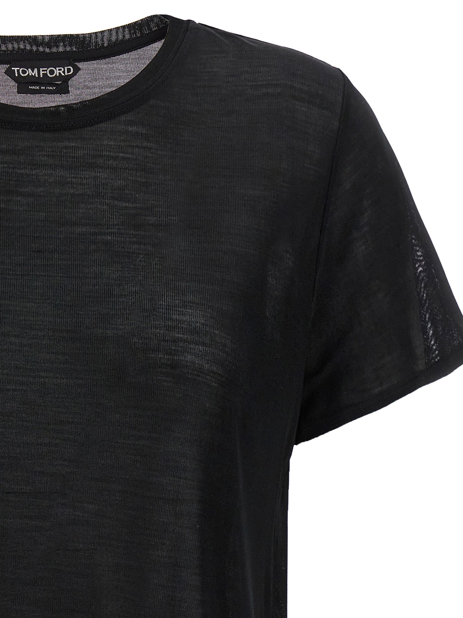 Tom Ford Black Silk Women's T-Shirt