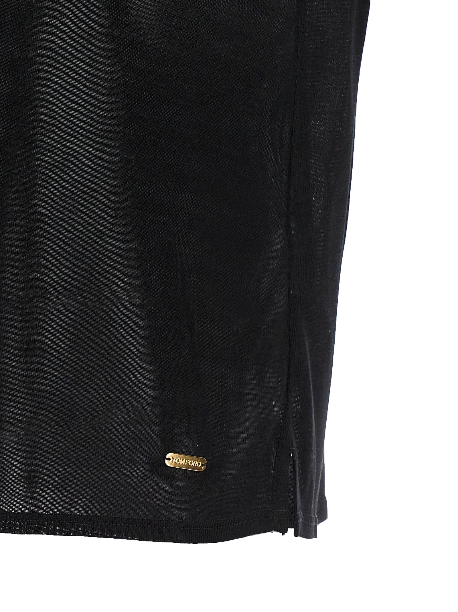 Tom Ford Black Silk Women's T-Shirt