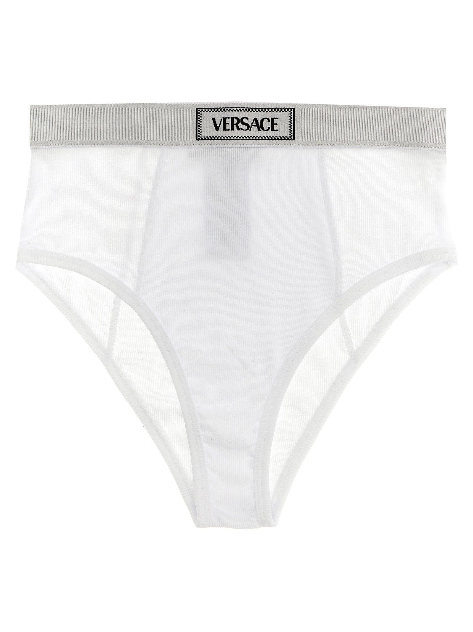 Versace White Cotton Women's Briefs